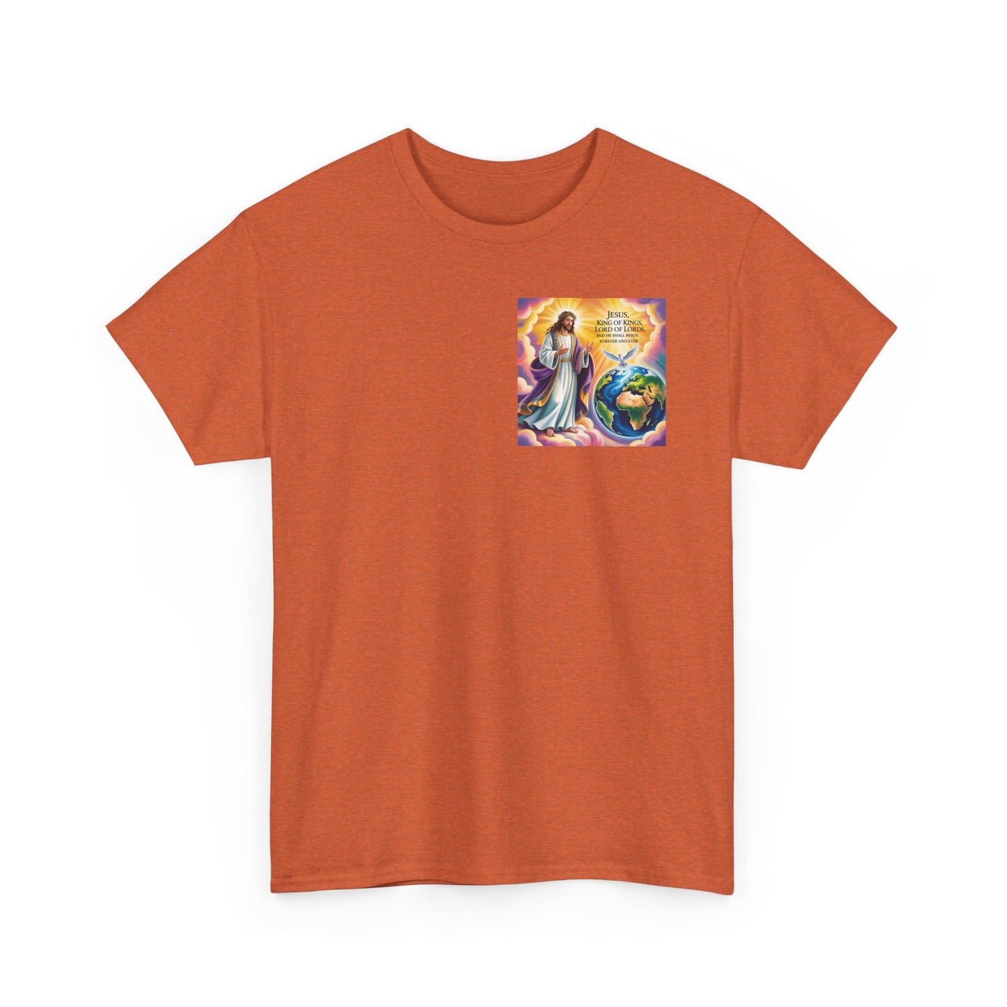 Deuteronomy 31:6 Unisex Heavy Cotton Tee