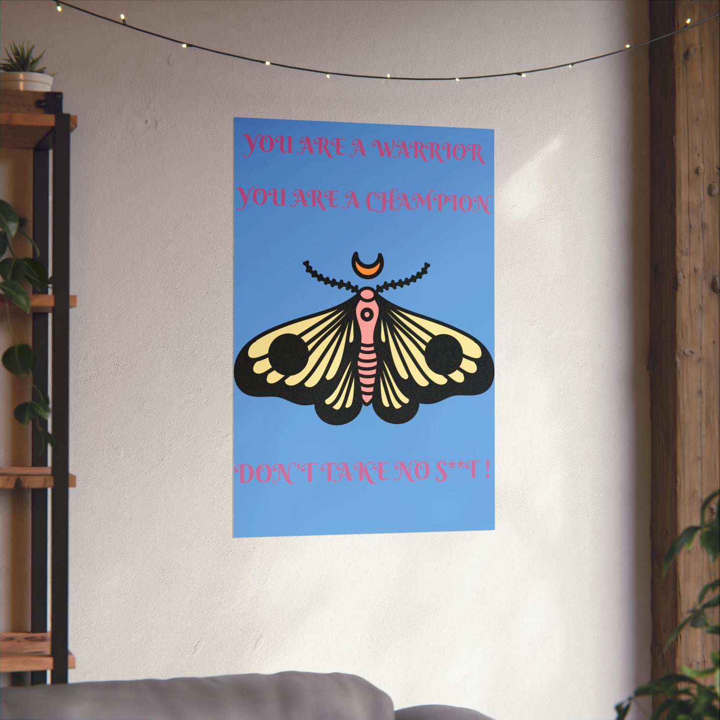 Warrior/Champion - Matte Vertical Posters