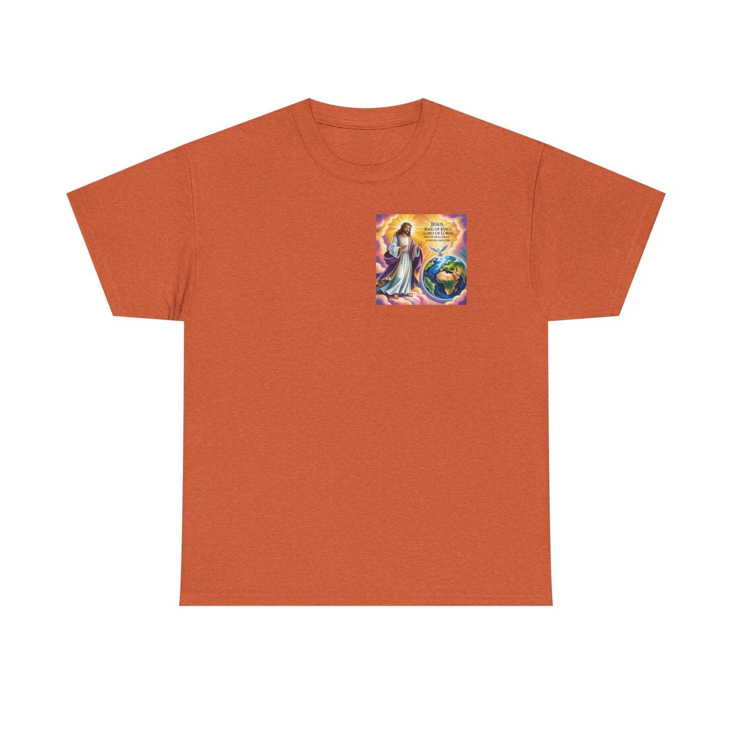 Deuteronomy 31:6 Unisex Heavy Cotton Tee