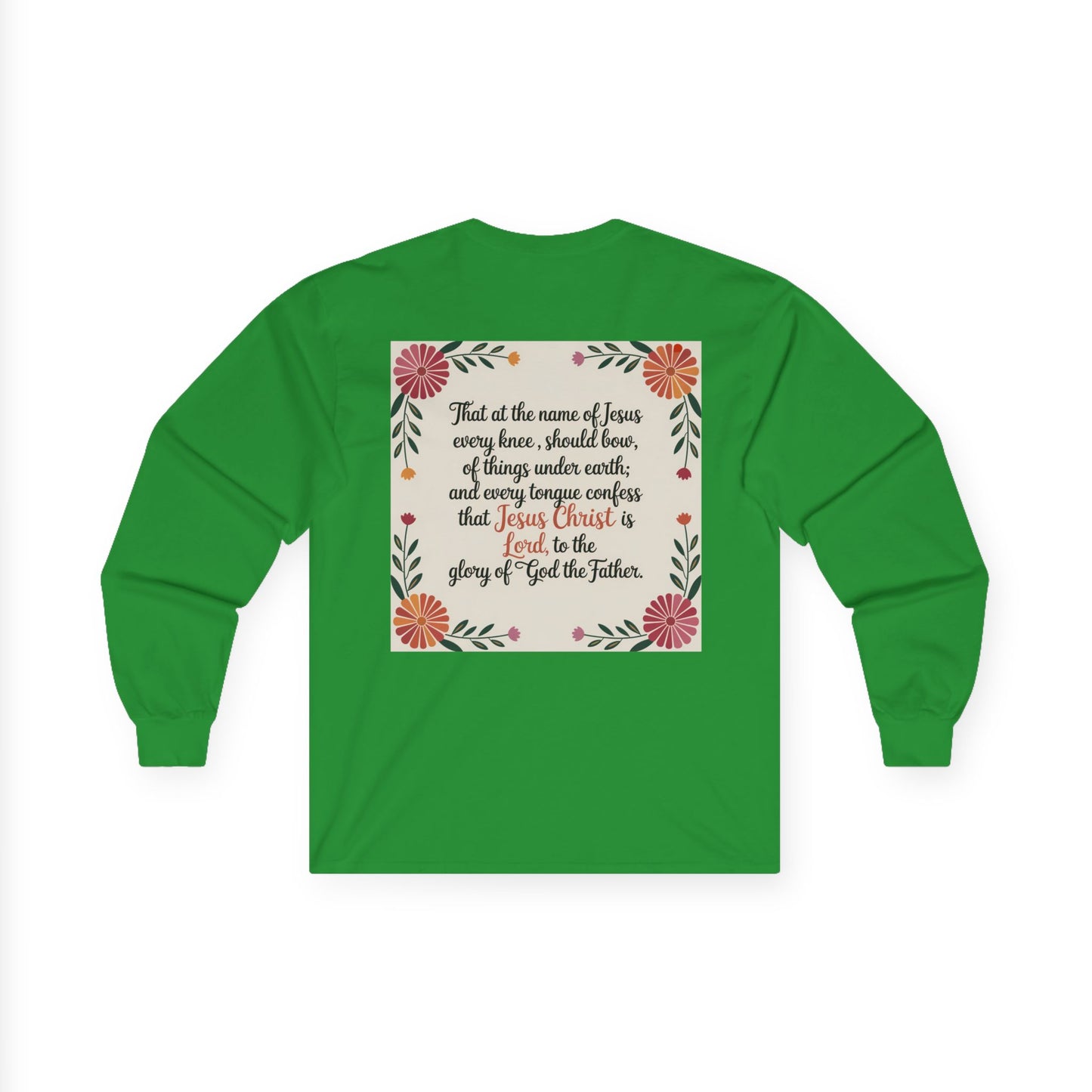 Philippians 2-10-11 Unisex Ultra Cotton Long Sleeve Tee