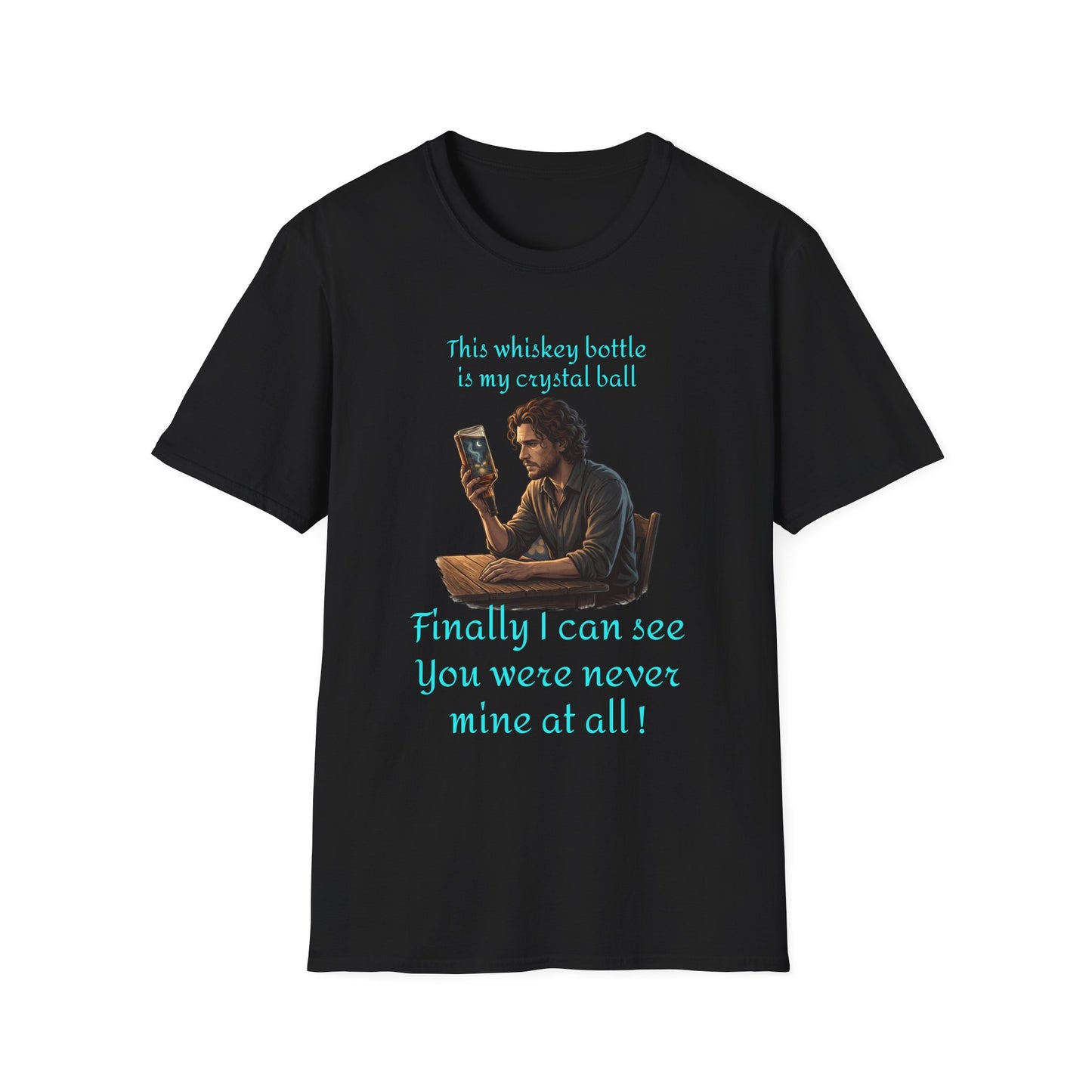 Don't care no more Unisex Softstyle T-Shirt