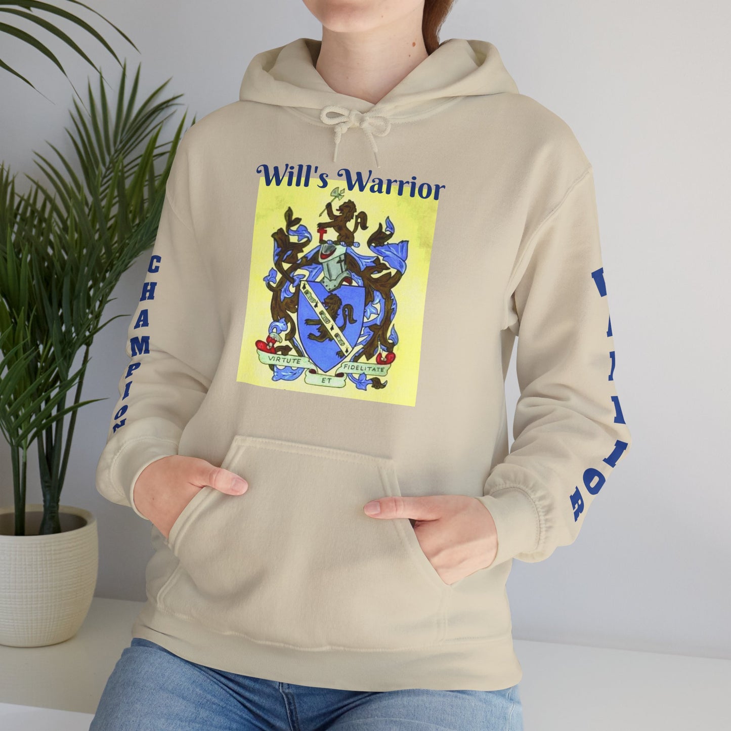 Will's Warrior - Unisex Heavy Blend™ Hooded Sweatshirt