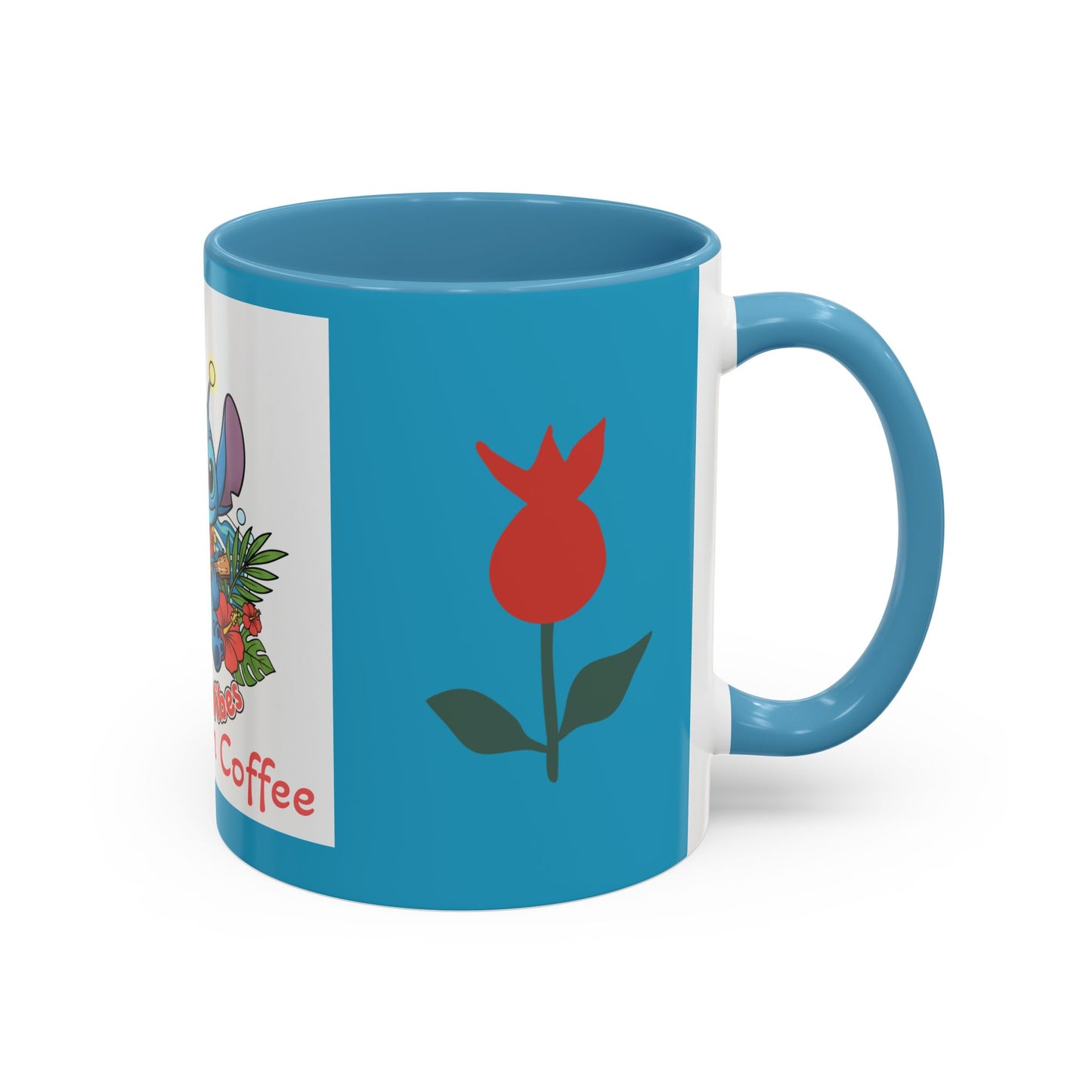 Stitch Accent Coffee Mug (11, 15oz)