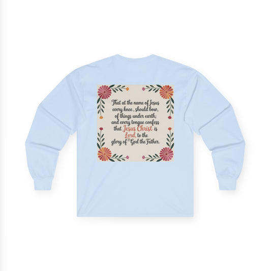 Philippians 2-10-11 Unisex Ultra Cotton Long Sleeve Tee