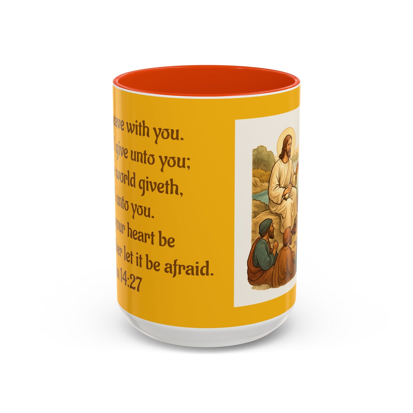 John 14:27 Colorful Mugs (11oz, 15oz)