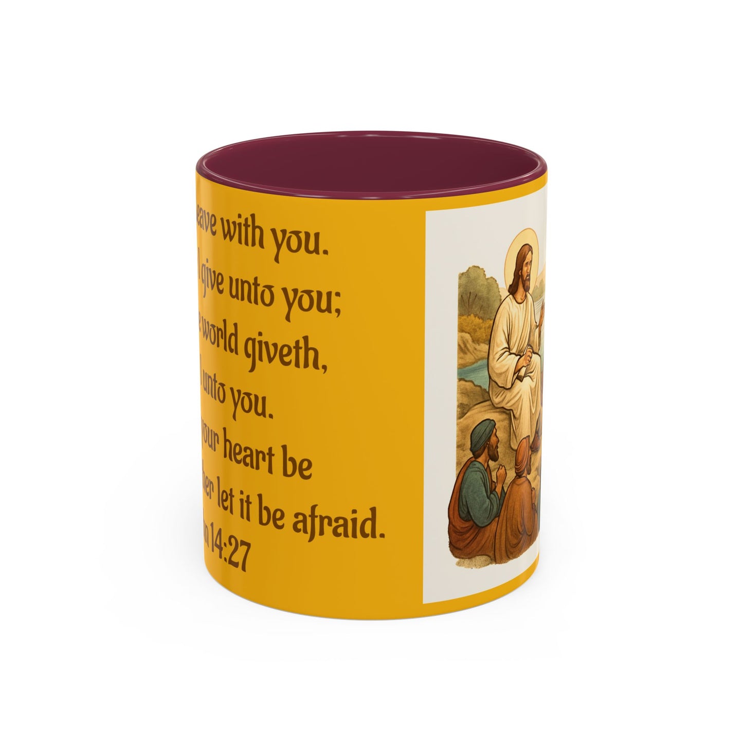 John 14:27 Colorful Mugs (11oz, 15oz)