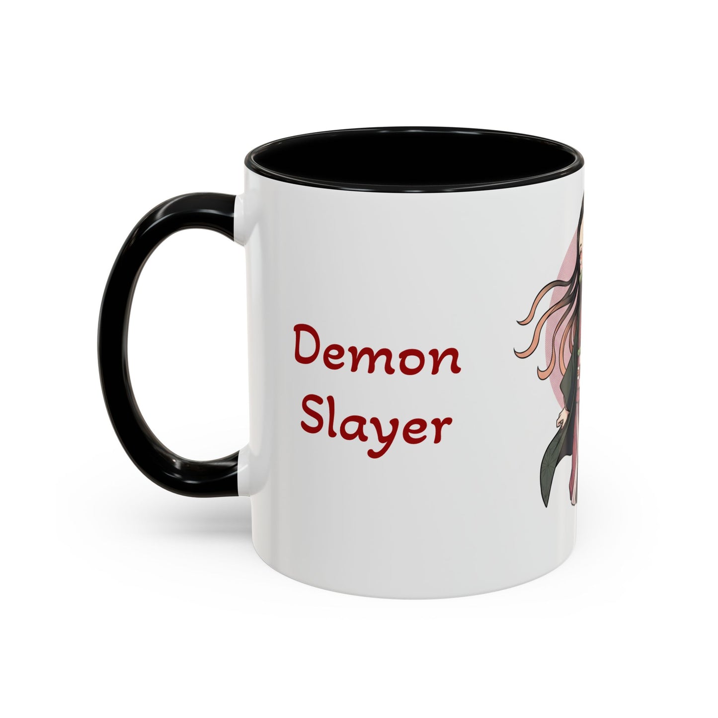 Demon Slayer Nezuko Kamado Accent Coffee Mug (11, 15oz)