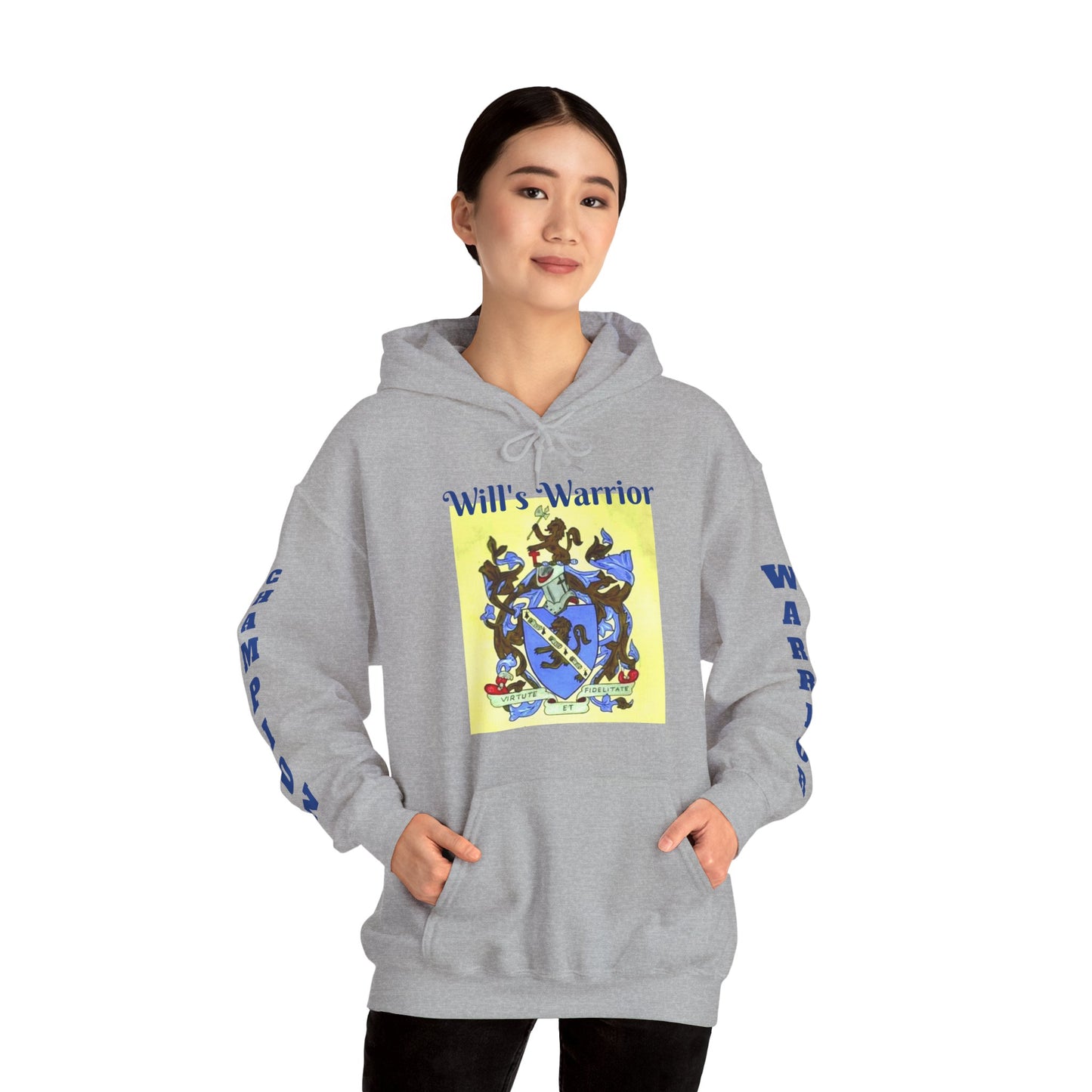Will's Warrior - Unisex Heavy Blend™ Hooded Sweatshirt