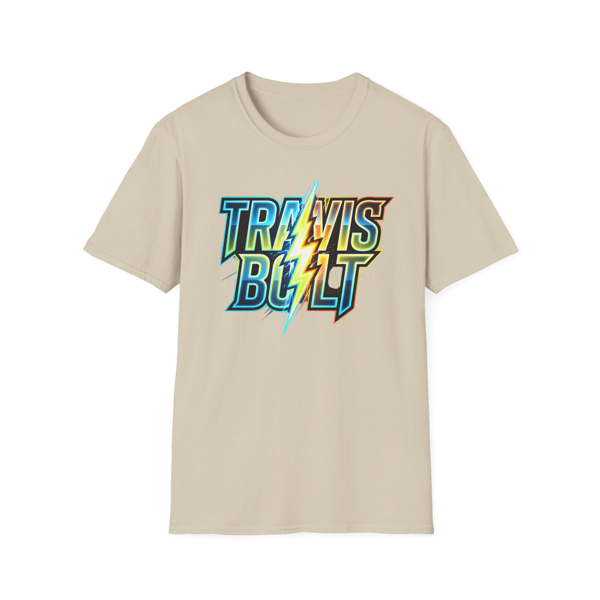 Travis Bolt and bolt Unisex Softstyle T-Shirt