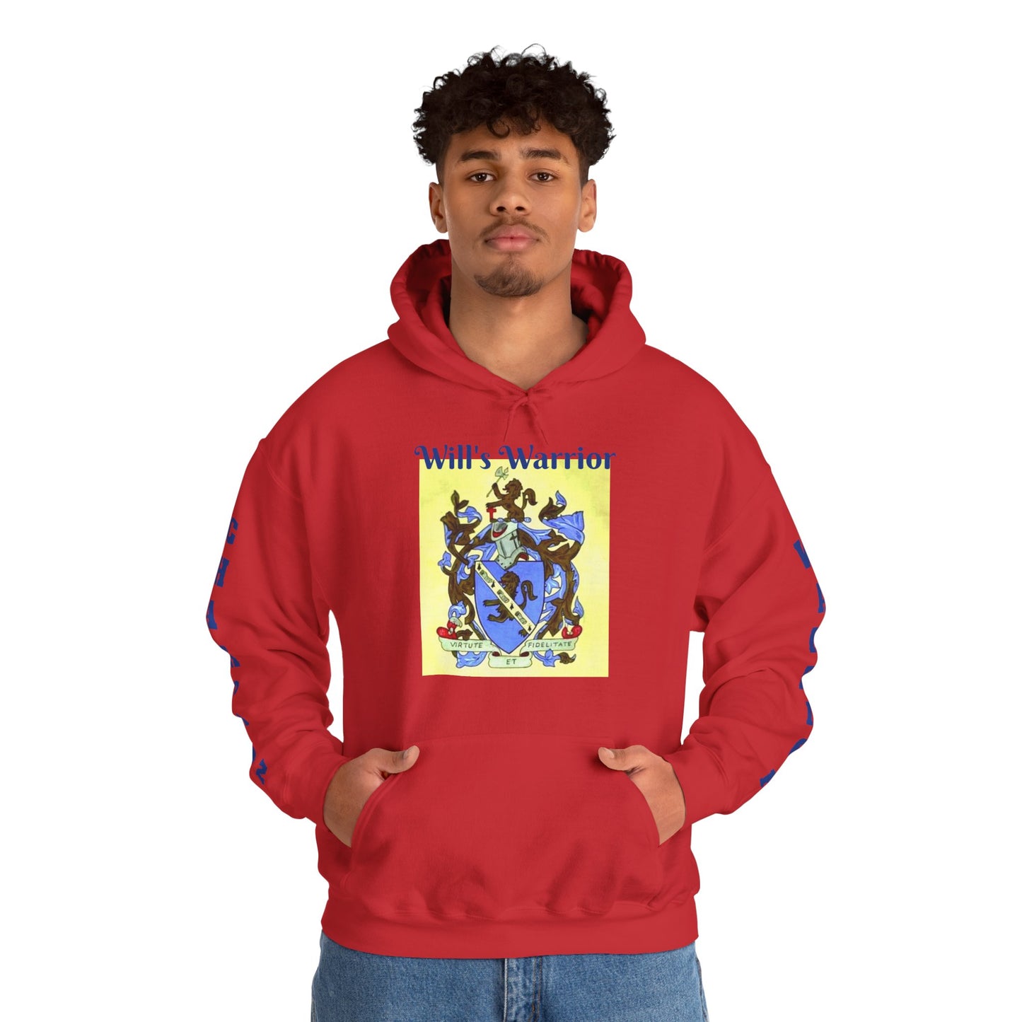 Will's Warrior - Unisex Heavy Blend™ Hooded Sweatshirt
