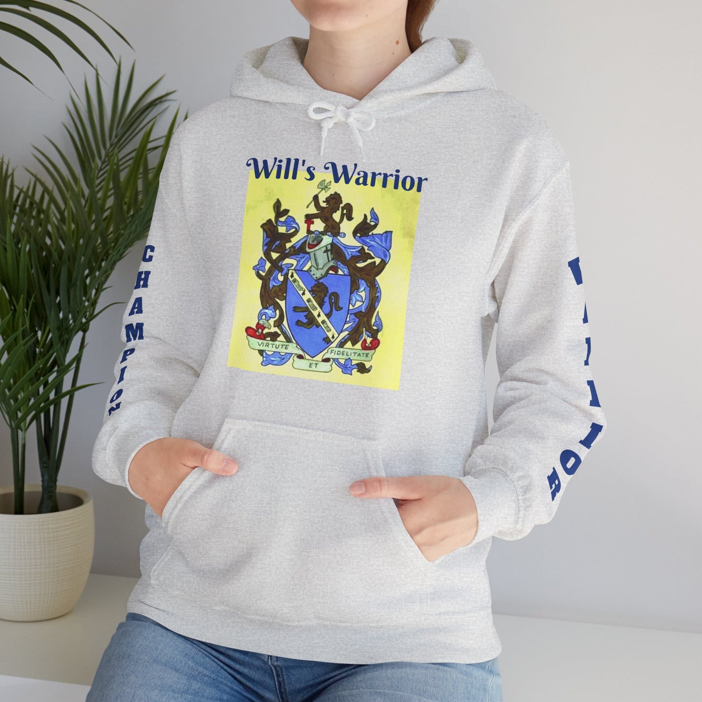 Will's Warrior - Unisex Heavy Blend™ Hooded Sweatshirt