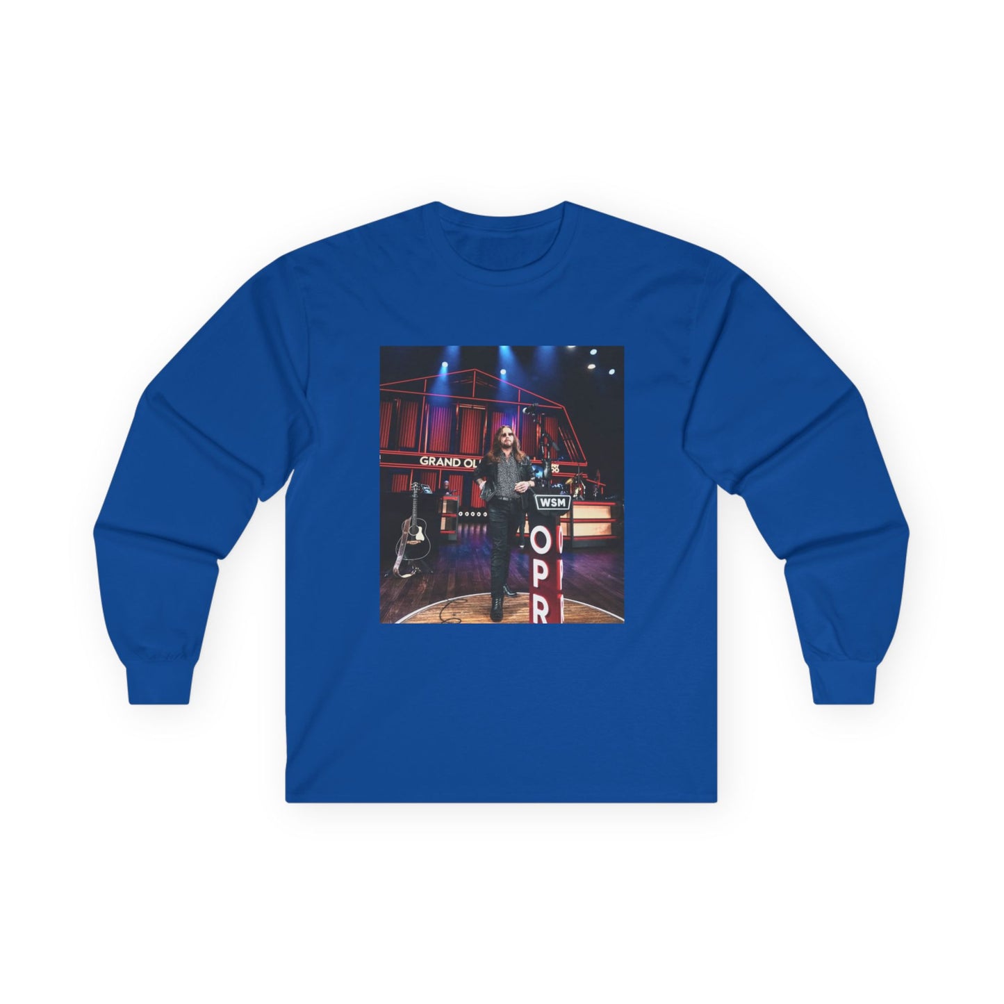 Travis Bolt Opry Debut Unisex Ultra Cotton Long Sleeve Tee