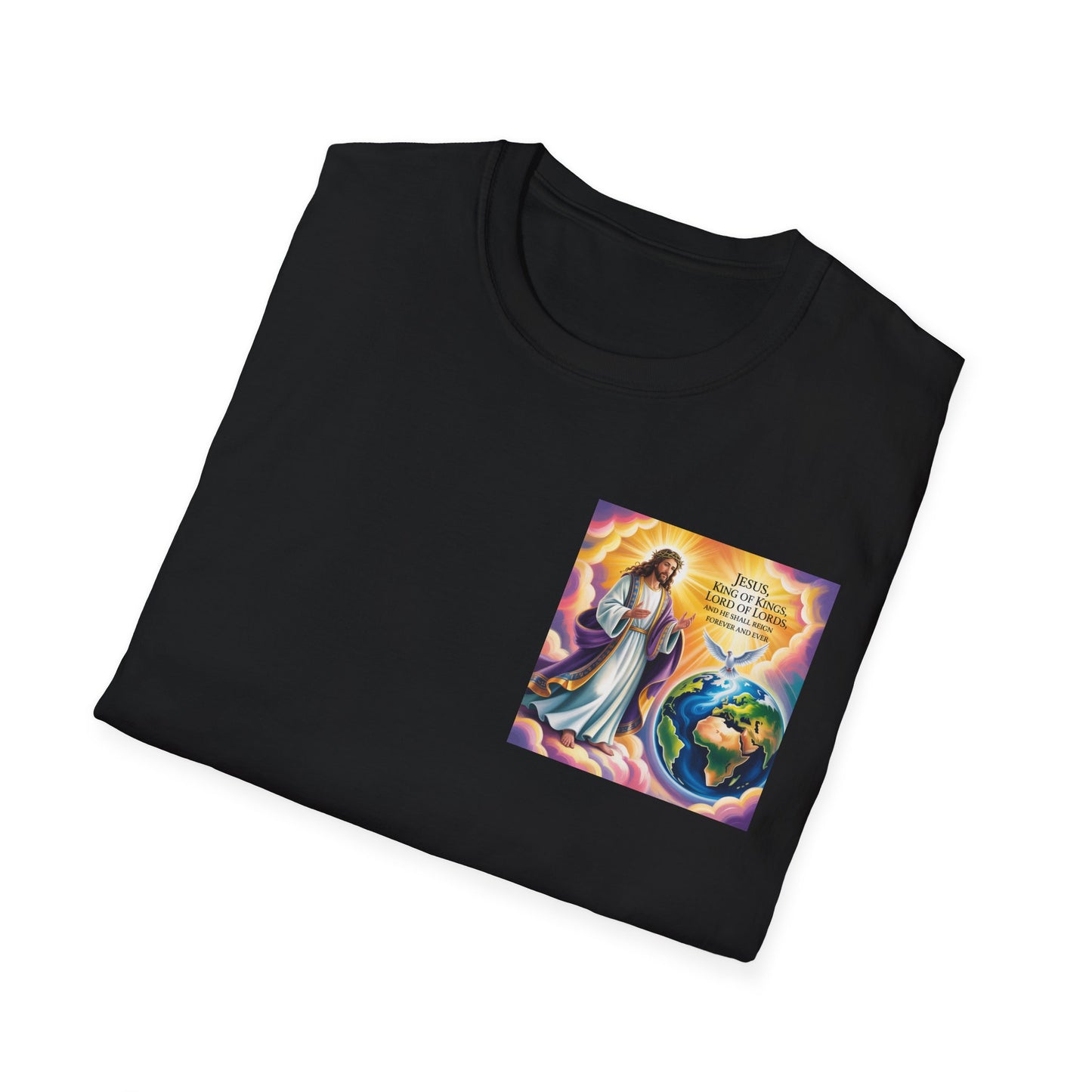 Matthew 22: 37-39 Love Thy Lord  Unisex Softstyle T-Shirt