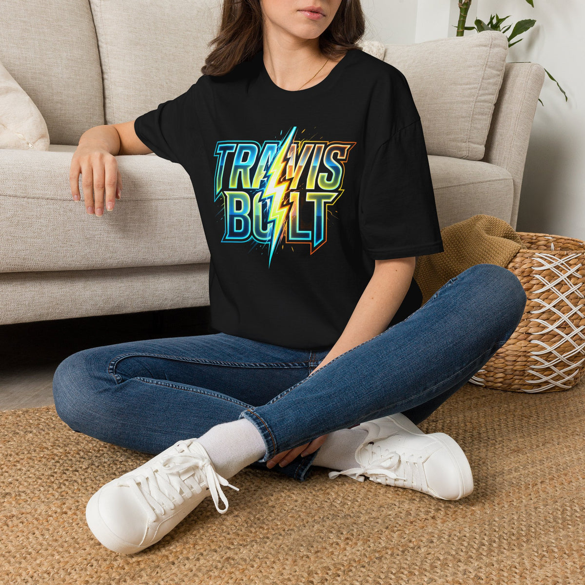 Travis Bolt and bolt Unisex Softstyle T-Shirt