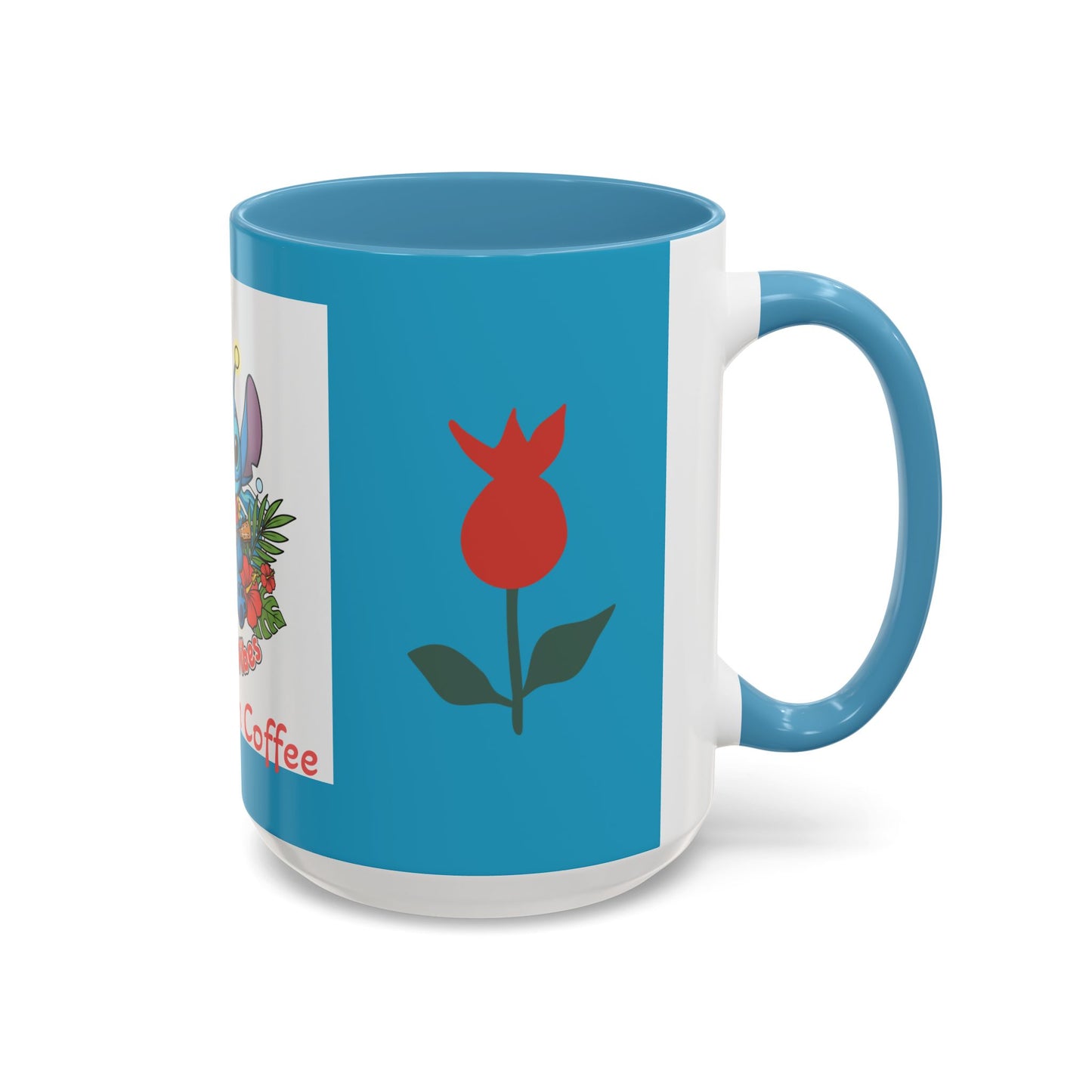 Stitch Accent Coffee Mug (11, 15oz)
