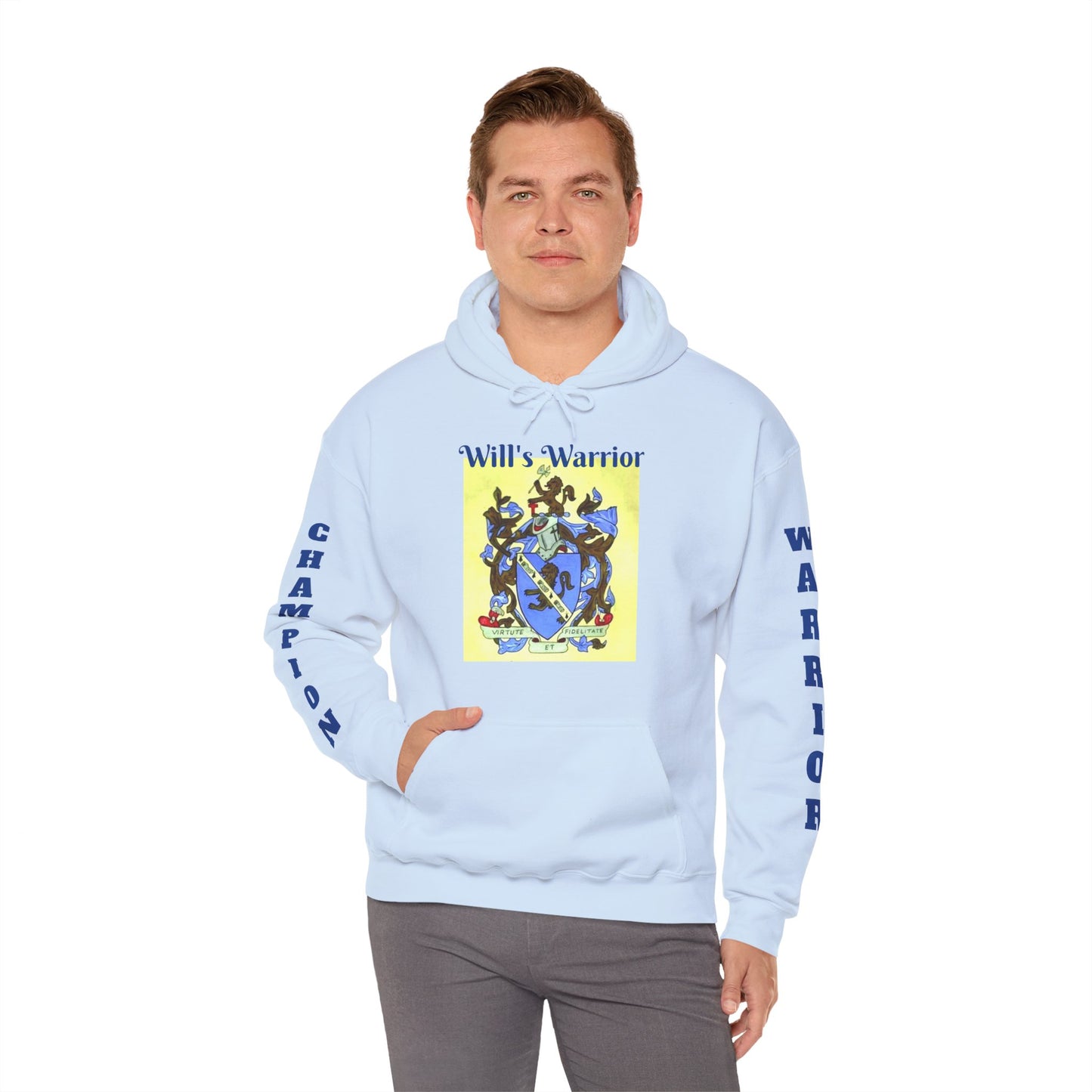 Will's Warrior - Unisex Heavy Blend™ Hooded Sweatshirt