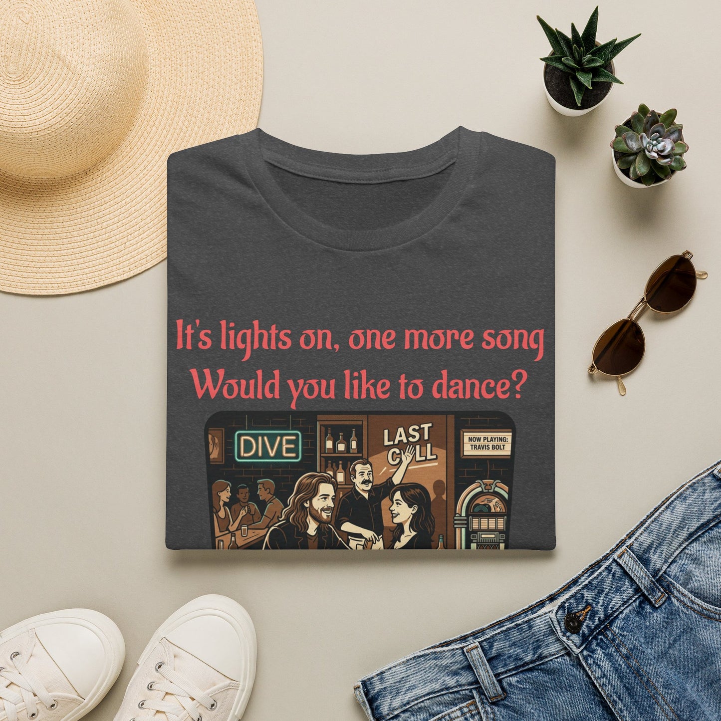 Travis Bolt Last Call Romance Unisex Softstyle T-Shirt