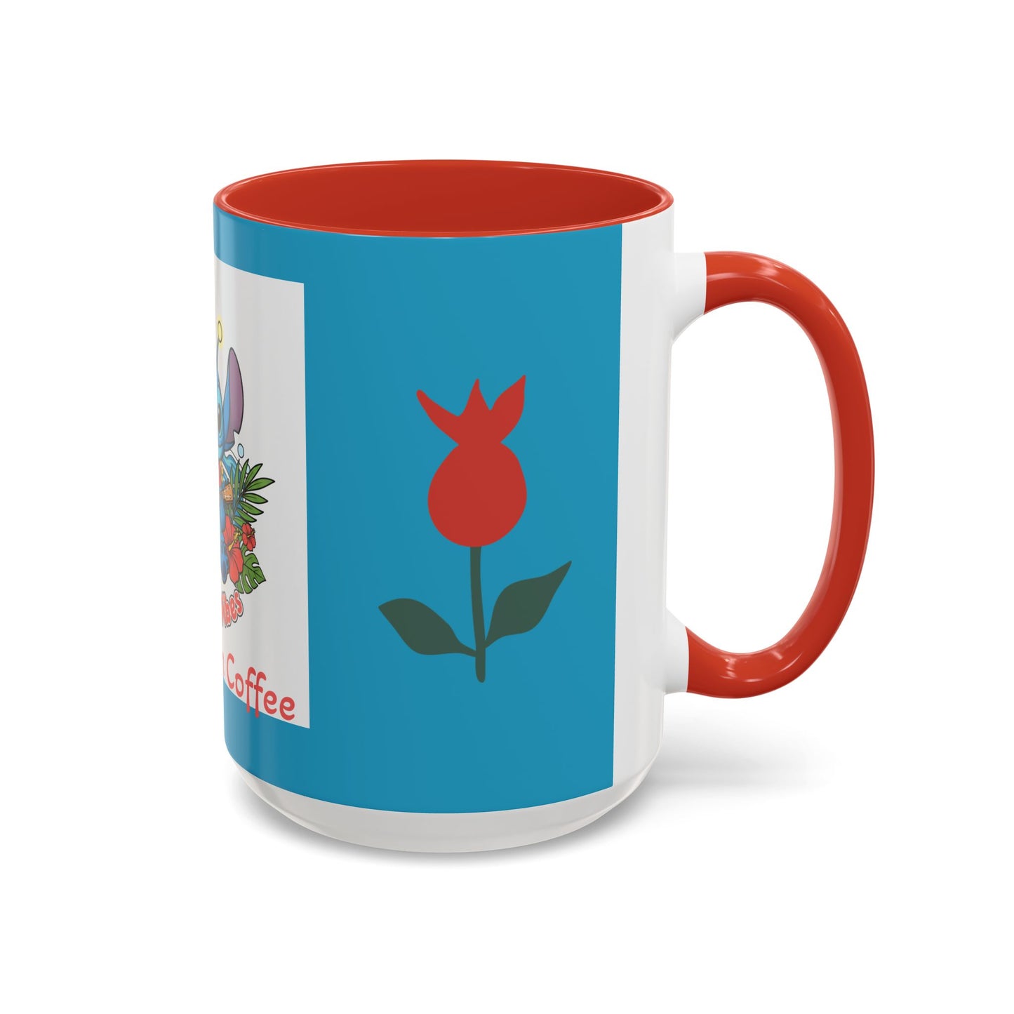 Stitch Accent Coffee Mug (11, 15oz)