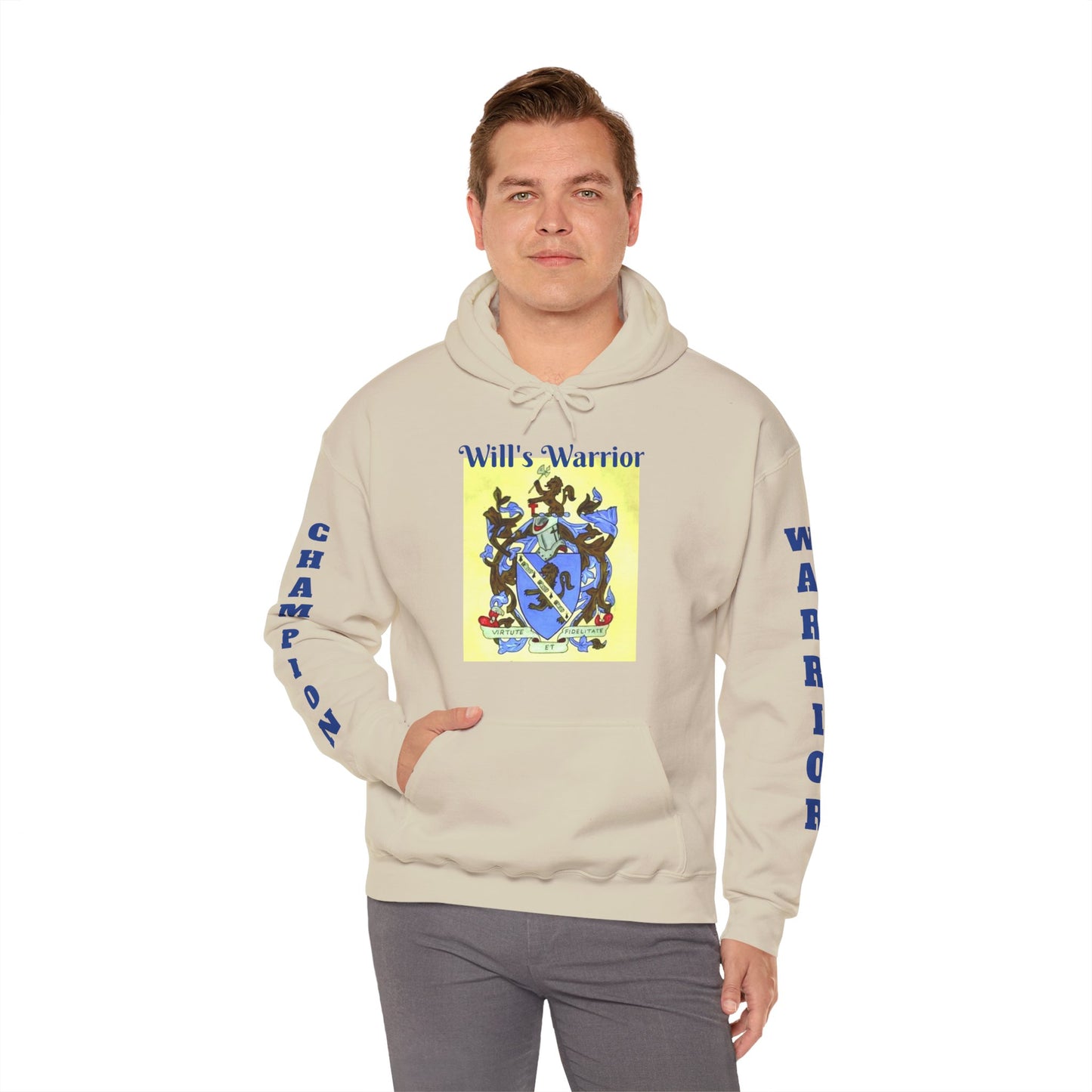Will's Warrior - Unisex Heavy Blend™ Hooded Sweatshirt