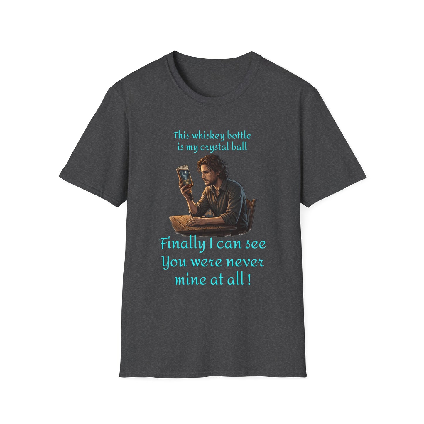 Don't care no more Unisex Softstyle T-Shirt