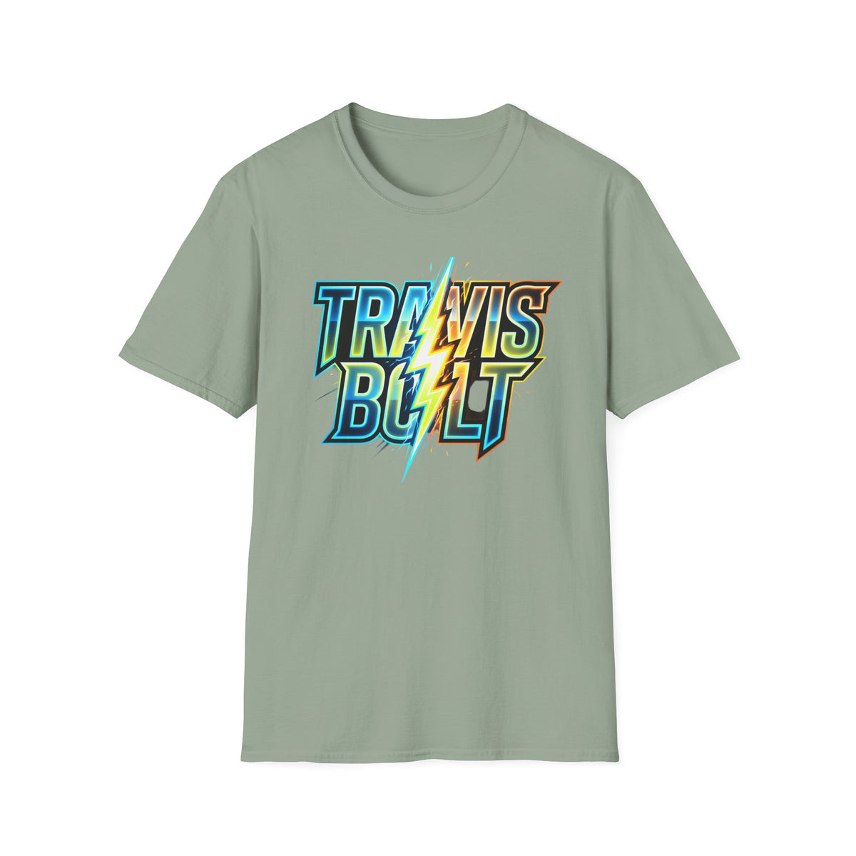 Travis Bolt and bolt Unisex Softstyle T-Shirt