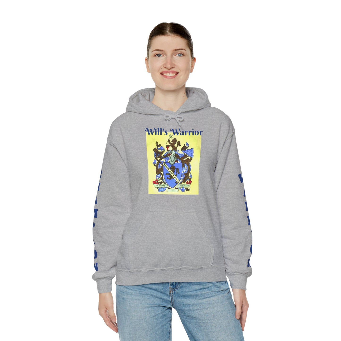 Will's Warrior - Unisex Heavy Blend™ Hooded Sweatshirt
