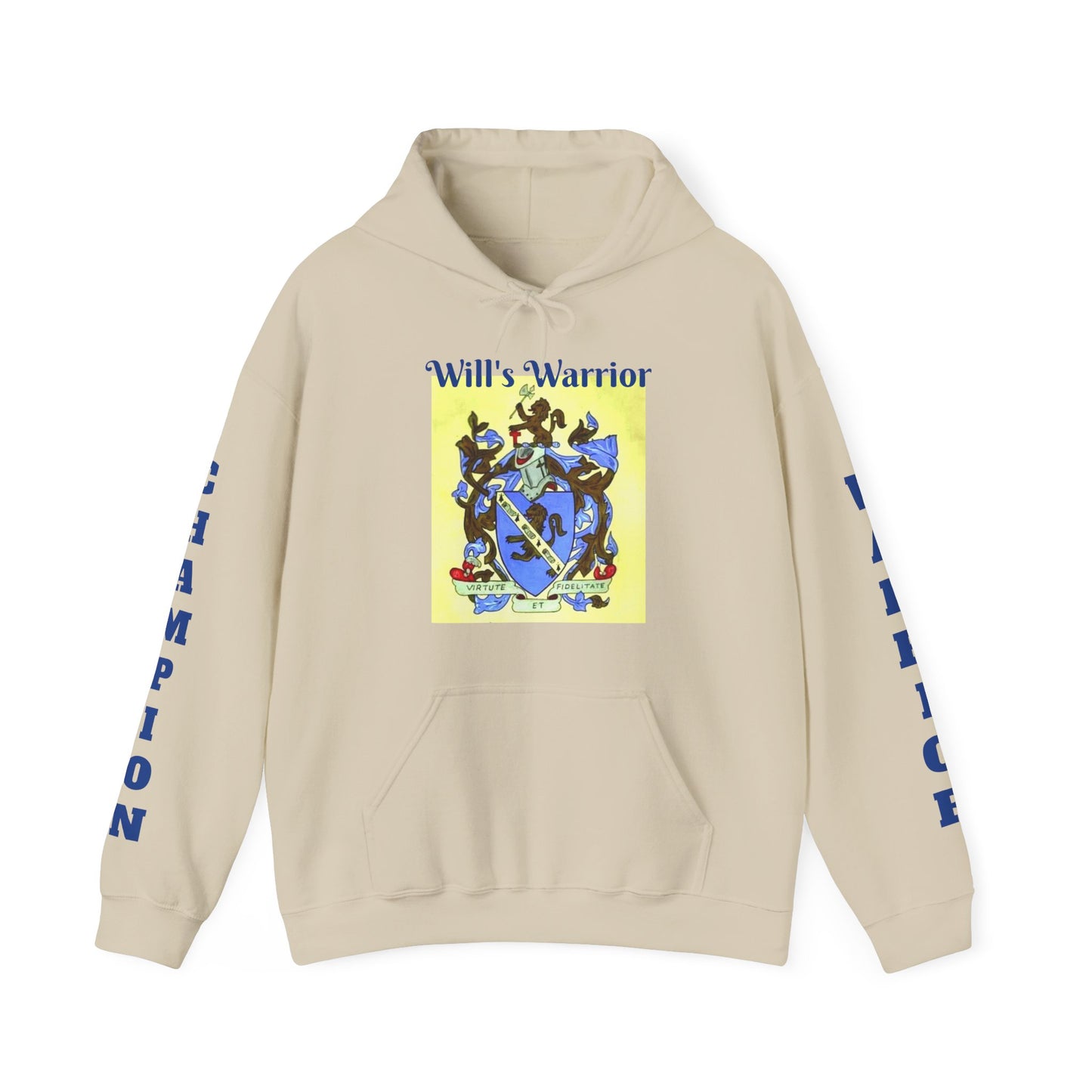 Will's Warrior - Unisex Heavy Blend™ Hooded Sweatshirt