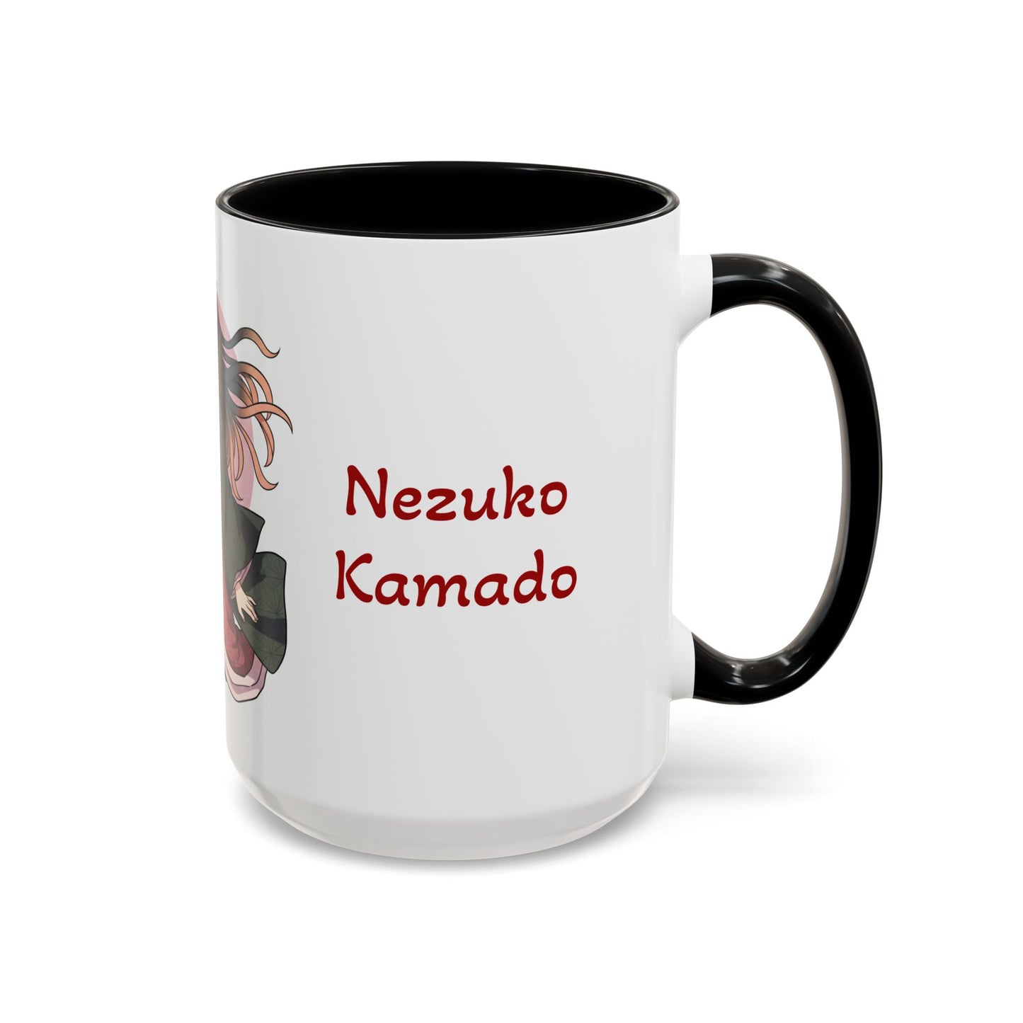Demon Slayer Nezuko Kamado Accent Coffee Mug (11, 15oz)