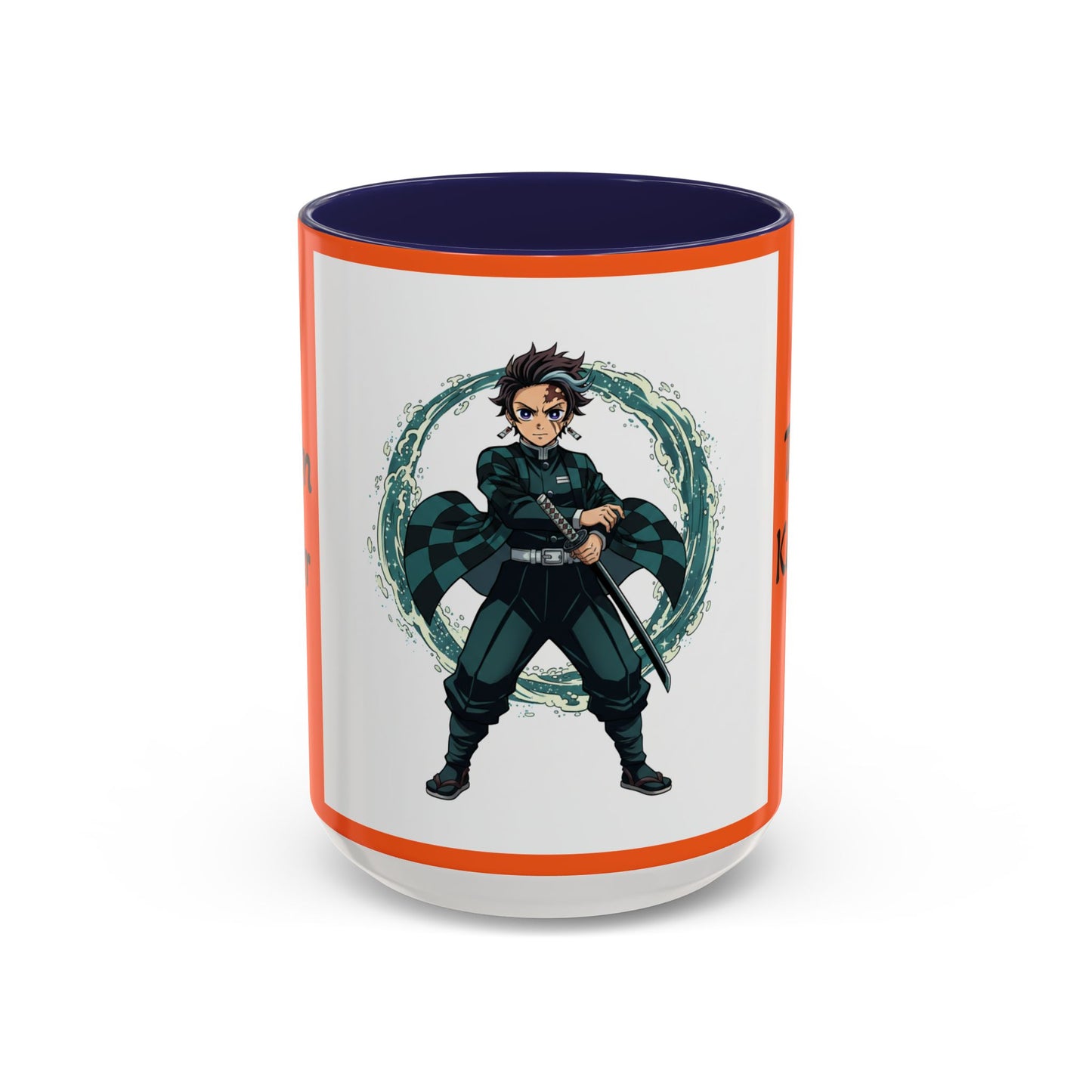 Demon Slayer Tanjiro Accent Coffee Mug (11, 15oz)