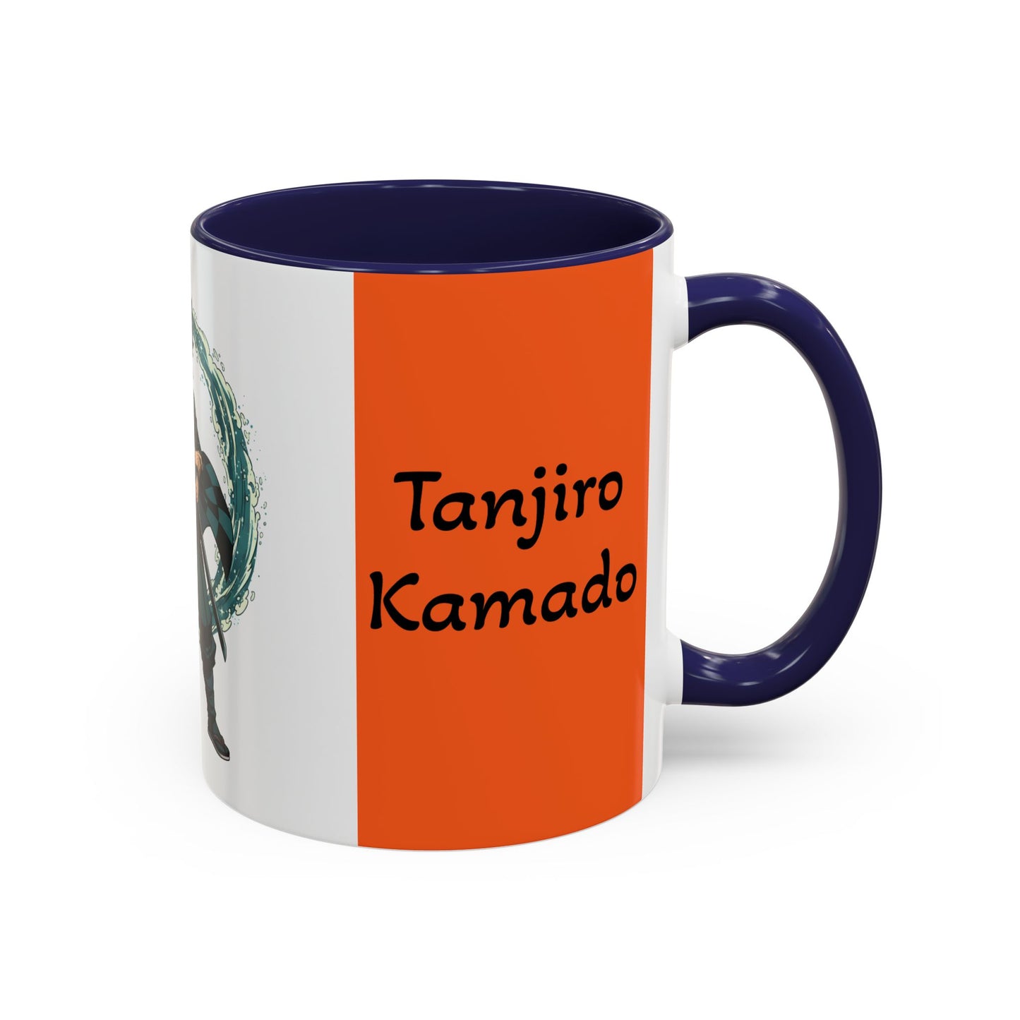 Demon Slayer Tanjiro Accent Coffee Mug (11, 15oz)