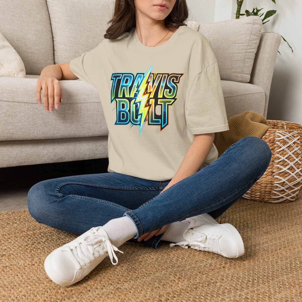 Travis Bolt and bolt Unisex Softstyle T-Shirt