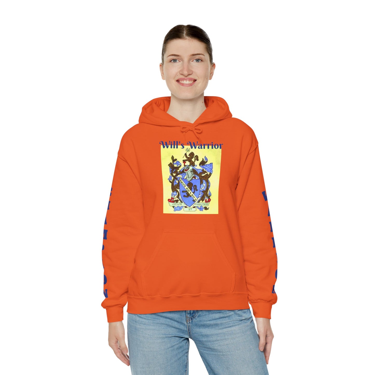 Will's Warrior - Unisex Heavy Blend™ Hooded Sweatshirt