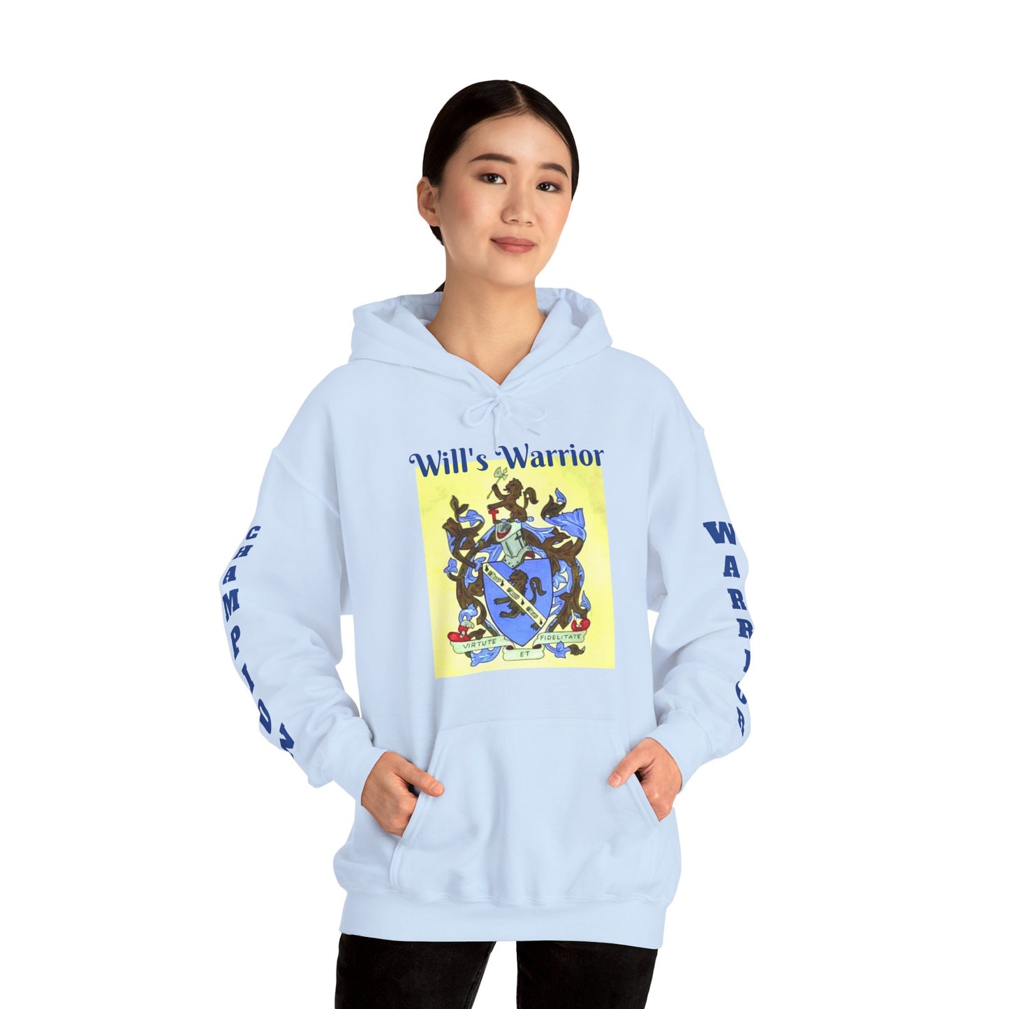 Will's Warrior - Unisex Heavy Blend™ Hooded Sweatshirt