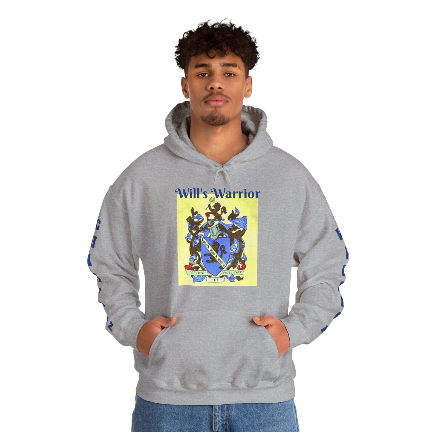 Will's Warrior - Unisex Heavy Blend™ Hooded Sweatshirt