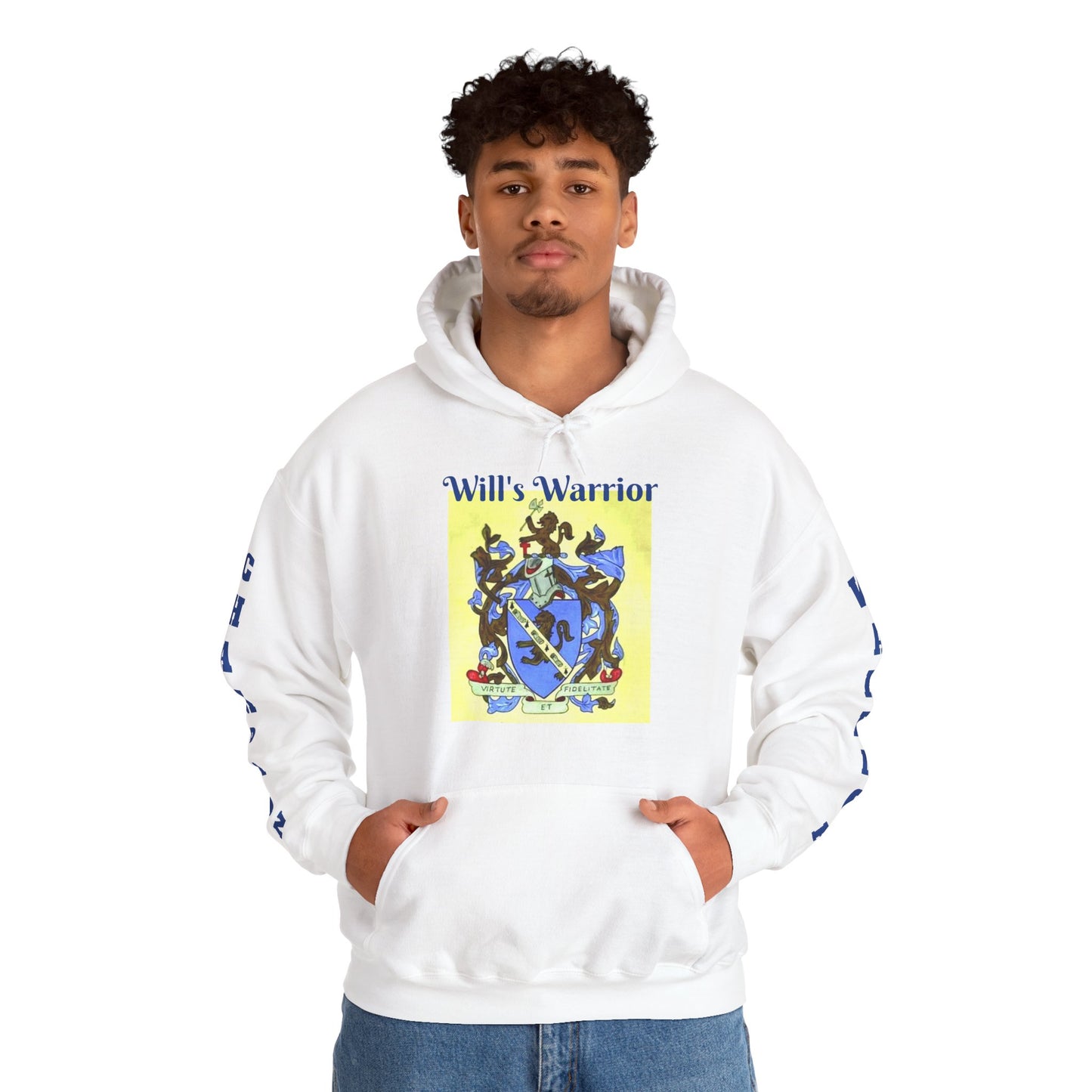 Will's Warrior - Unisex Heavy Blend™ Hooded Sweatshirt