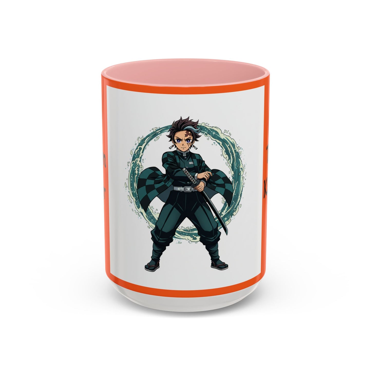 Demon Slayer Tanjiro Accent Coffee Mug (11, 15oz)