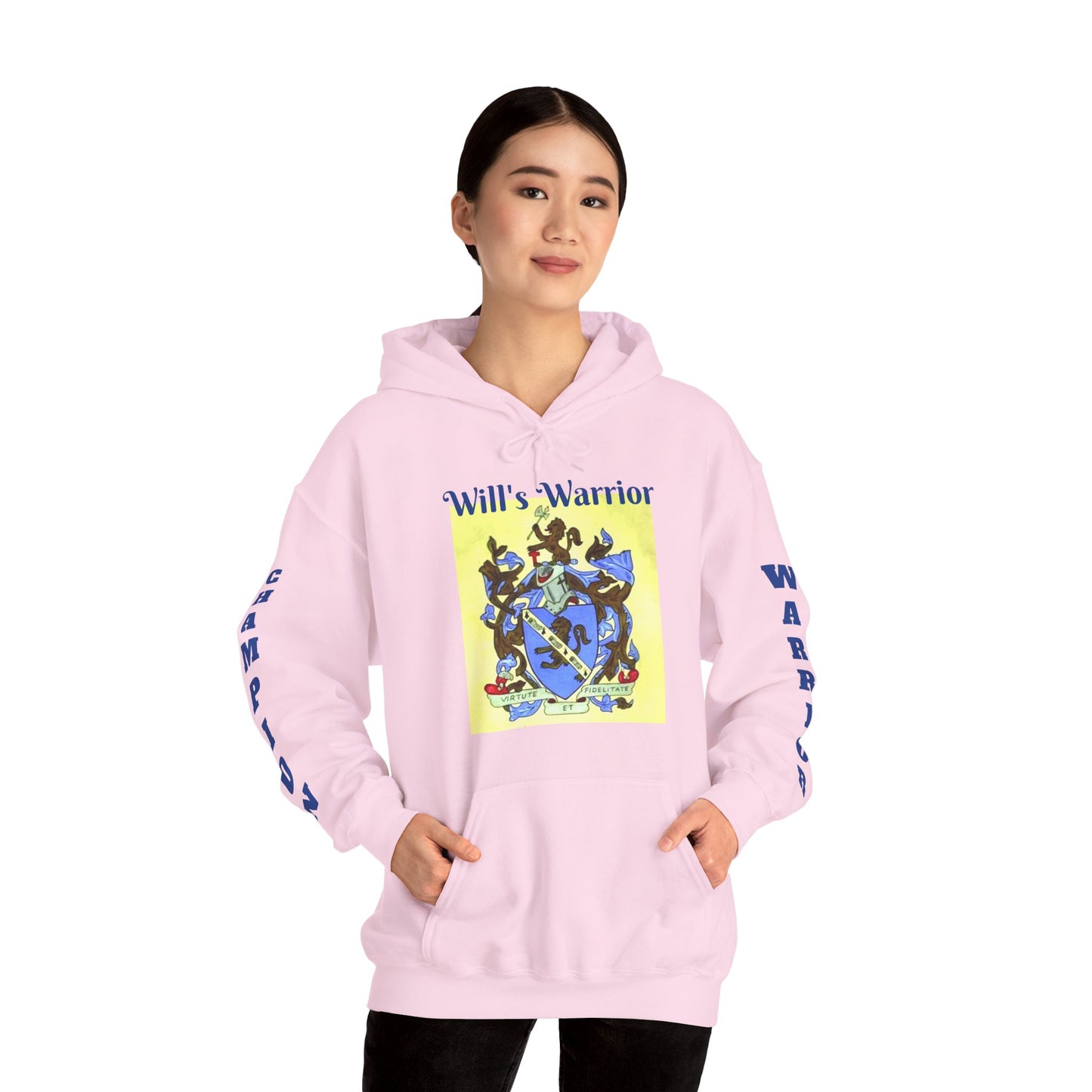 Will's Warrior - Unisex Heavy Blend™ Hooded Sweatshirt