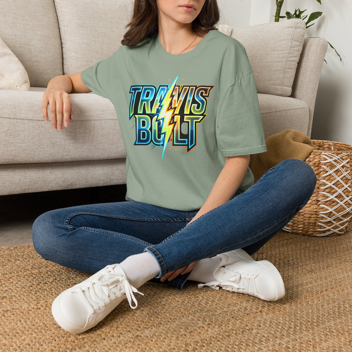 Travis Bolt and bolt Unisex Softstyle T-Shirt