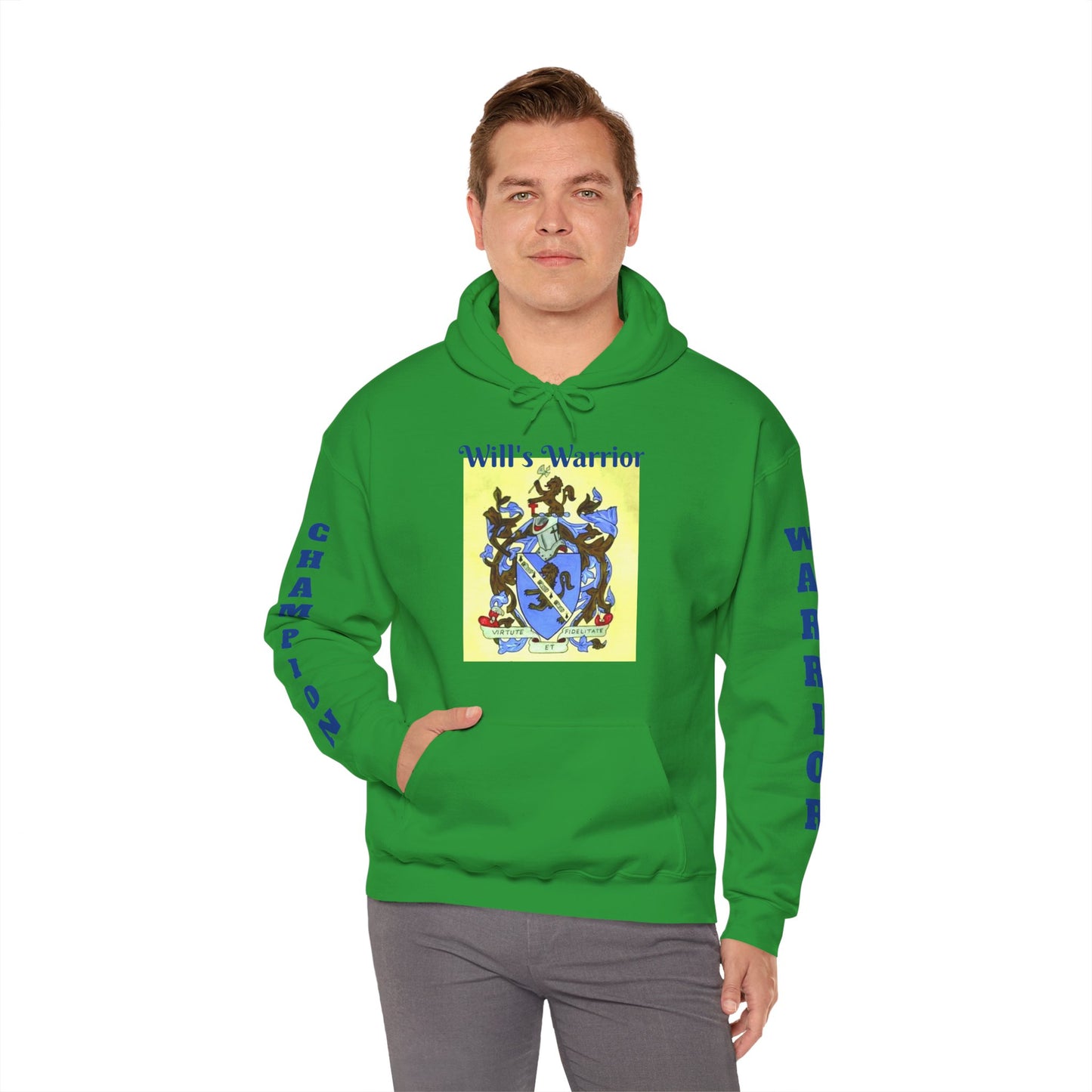 Will's Warrior - Unisex Heavy Blend™ Hooded Sweatshirt