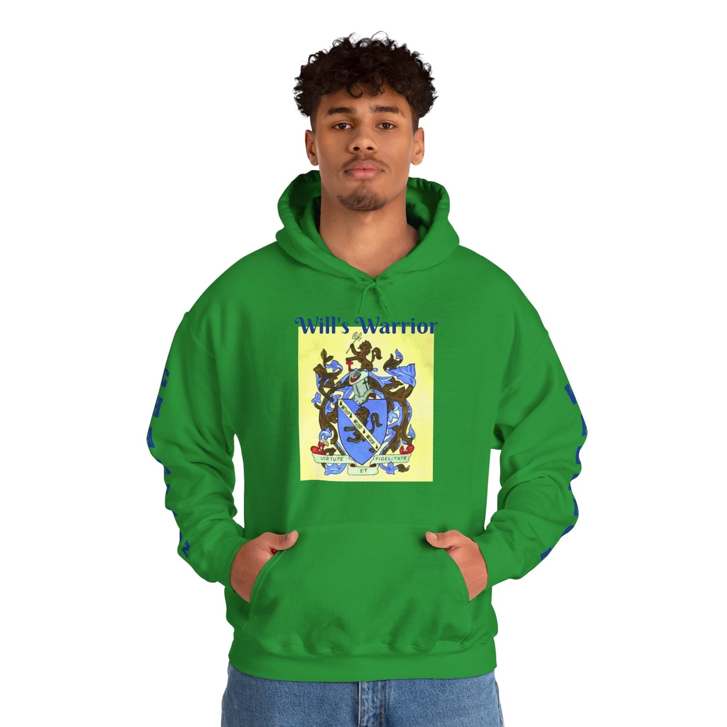 Will's Warrior - Unisex Heavy Blend™ Hooded Sweatshirt
