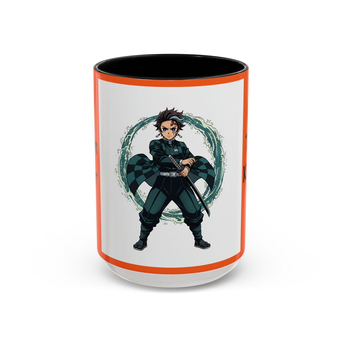 Demon Slayer Tanjiro Accent Coffee Mug (11, 15oz)