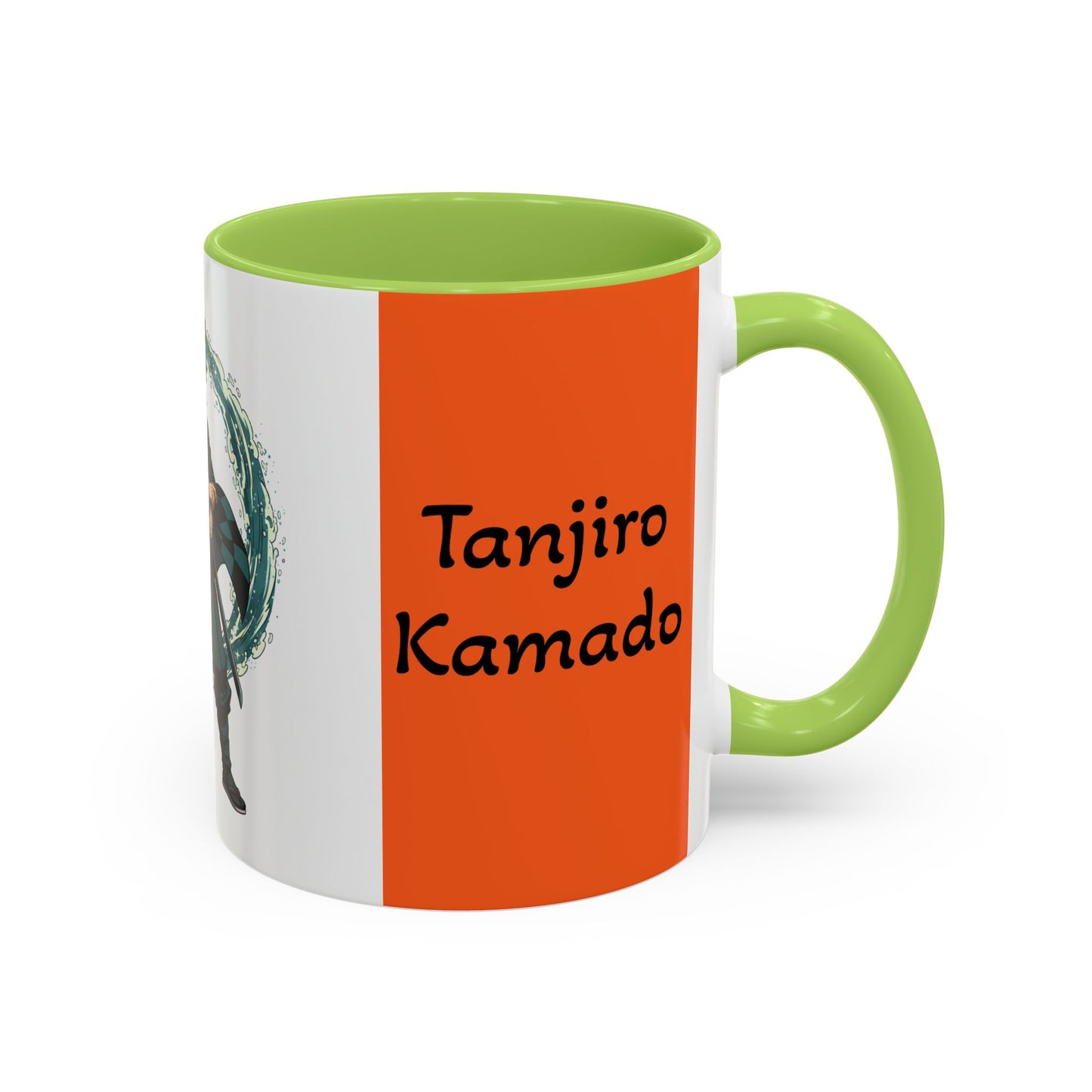 Demon Slayer Tanjiro Accent Coffee Mug (11, 15oz)