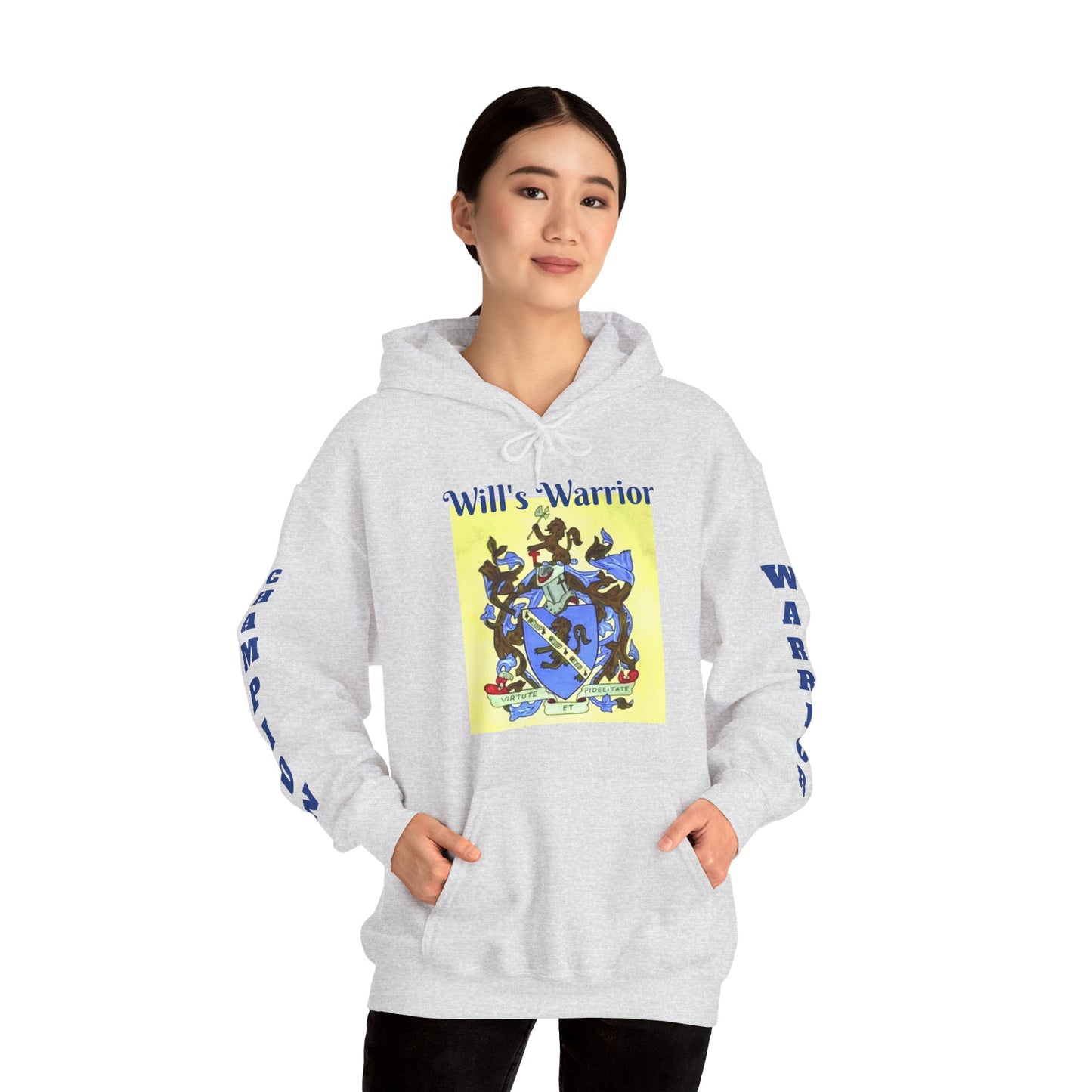Will's Warrior - Unisex Heavy Blend™ Hooded Sweatshirt
