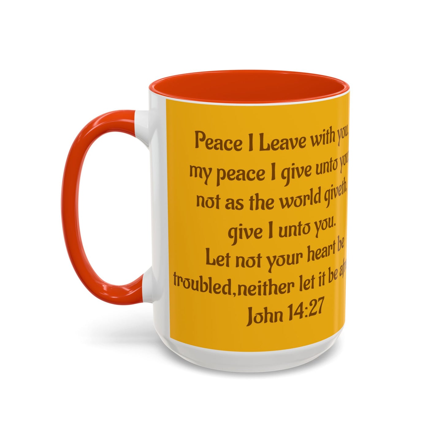 John 14:27 Colorful Mugs (11oz, 15oz)