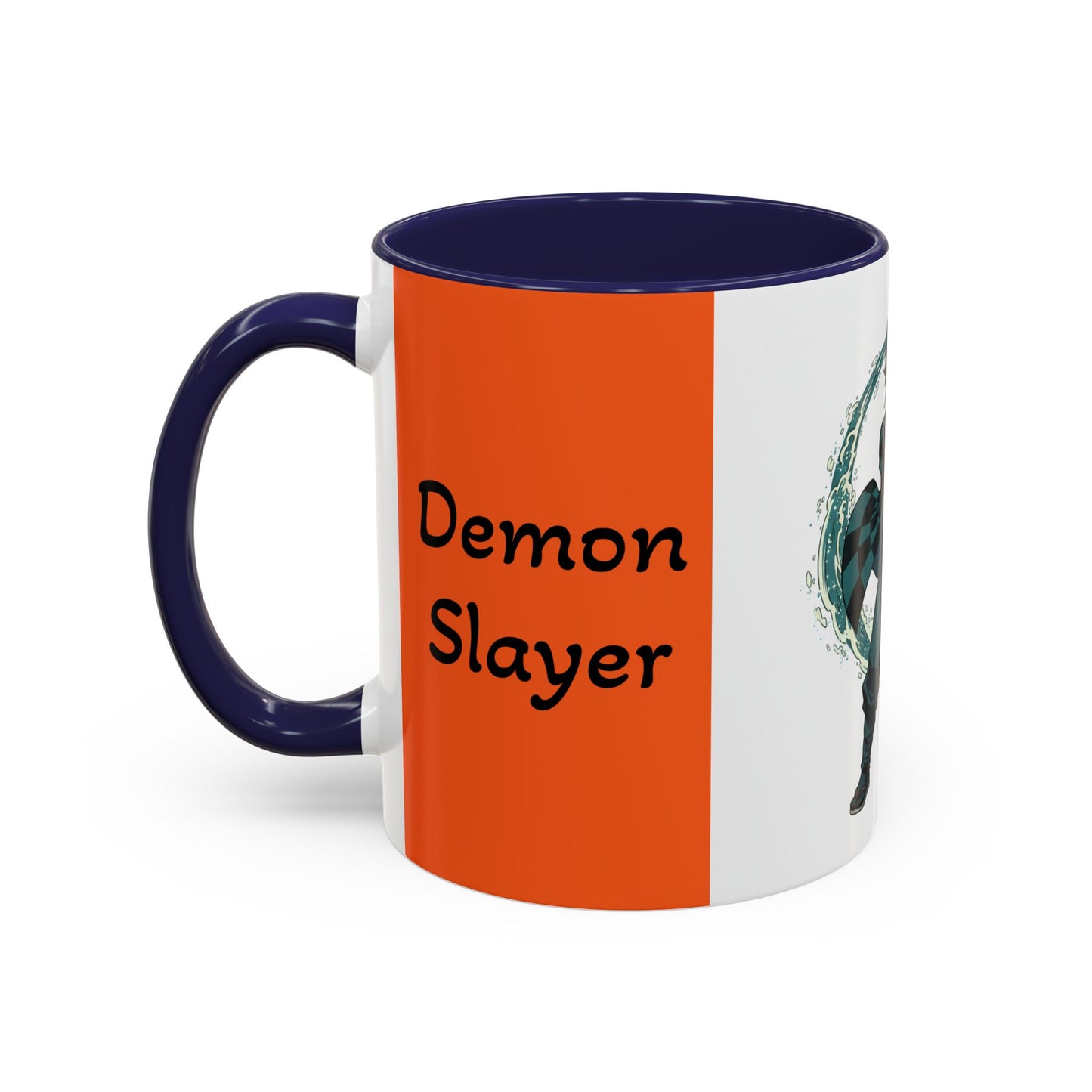 Demon Slayer Tanjiro Accent Coffee Mug (11, 15oz)