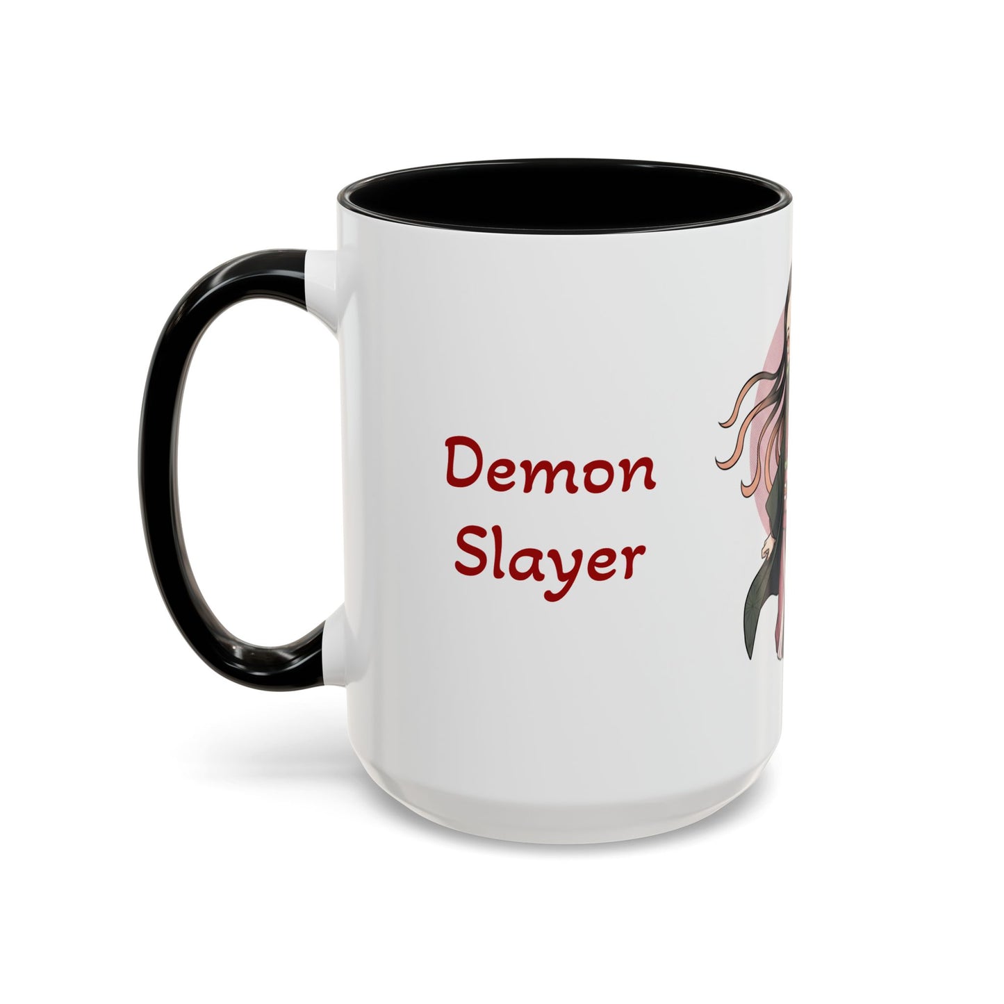 Demon Slayer Nezuko Kamado Accent Coffee Mug (11, 15oz)