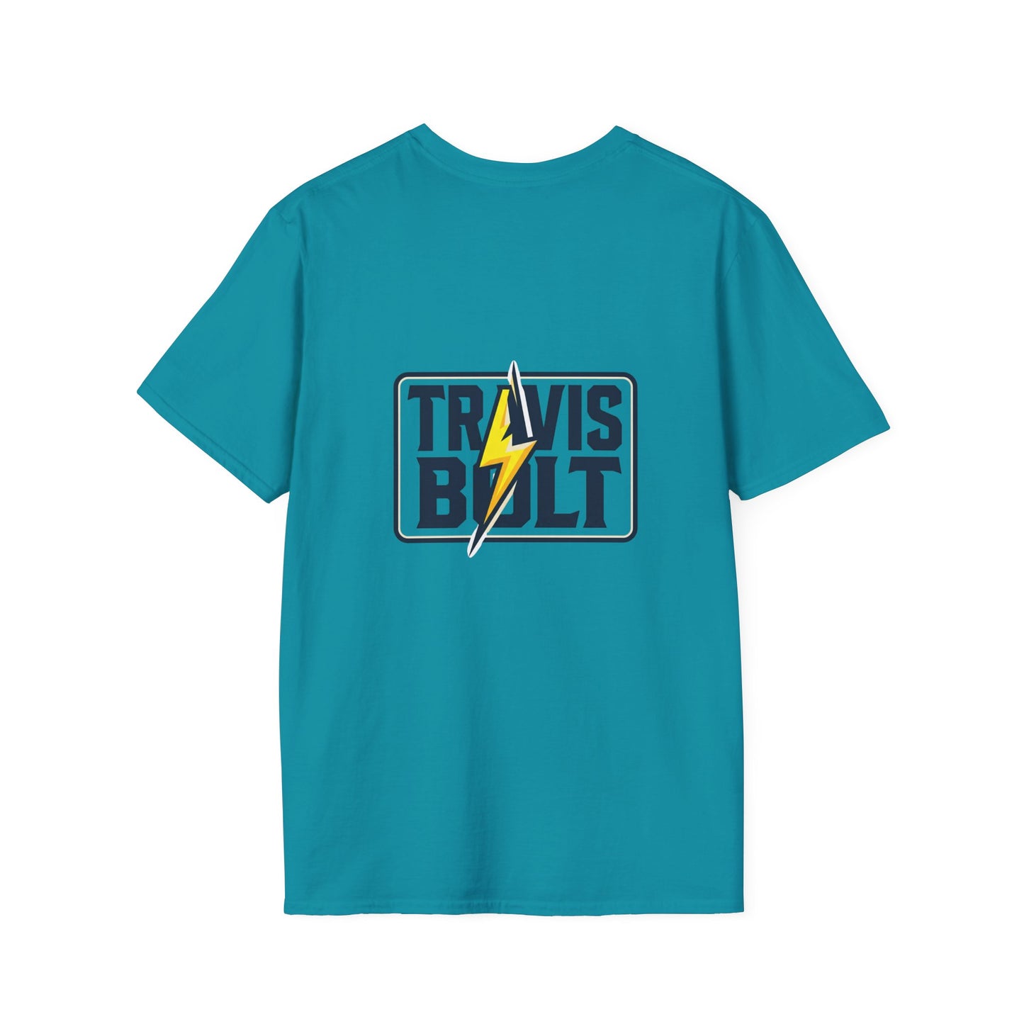 Travis Bolt Back road Unisex Softstyle T-Shirt