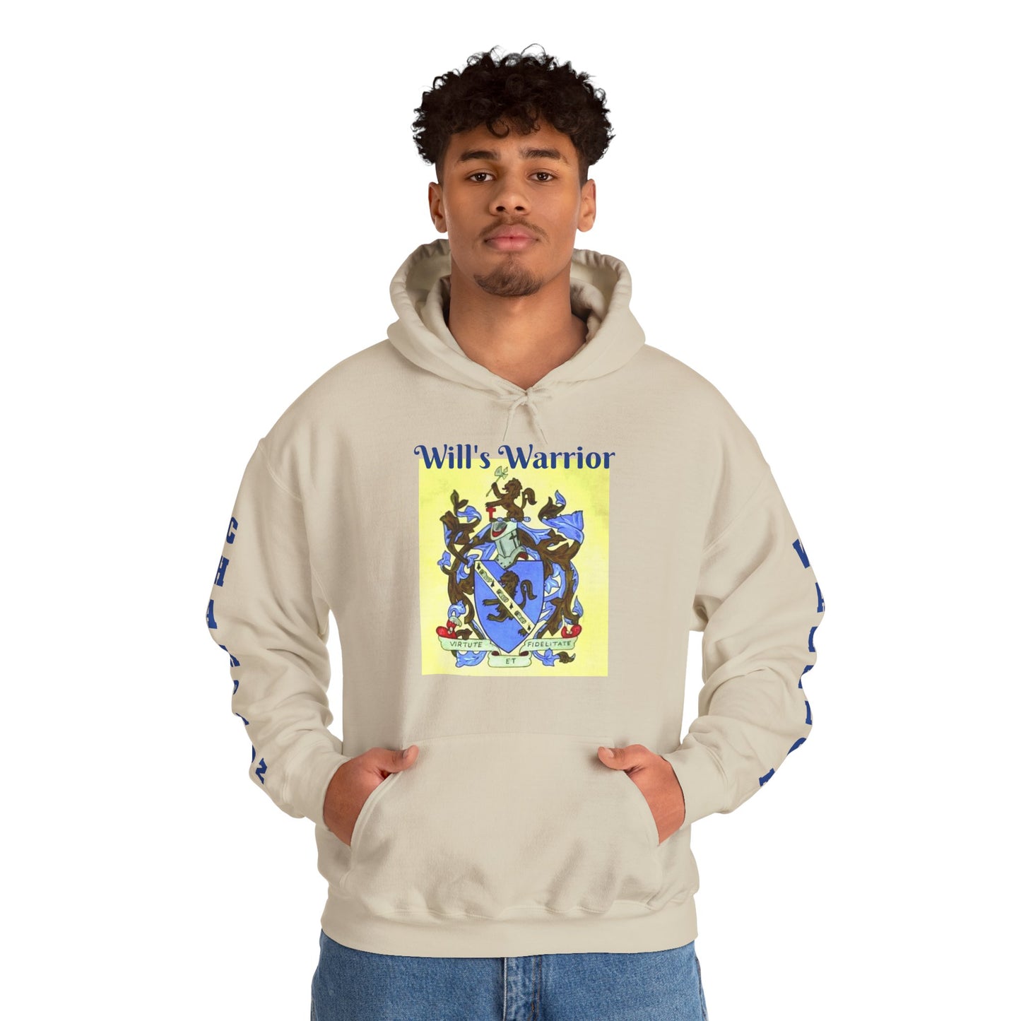 Will's Warrior - Unisex Heavy Blend™ Hooded Sweatshirt