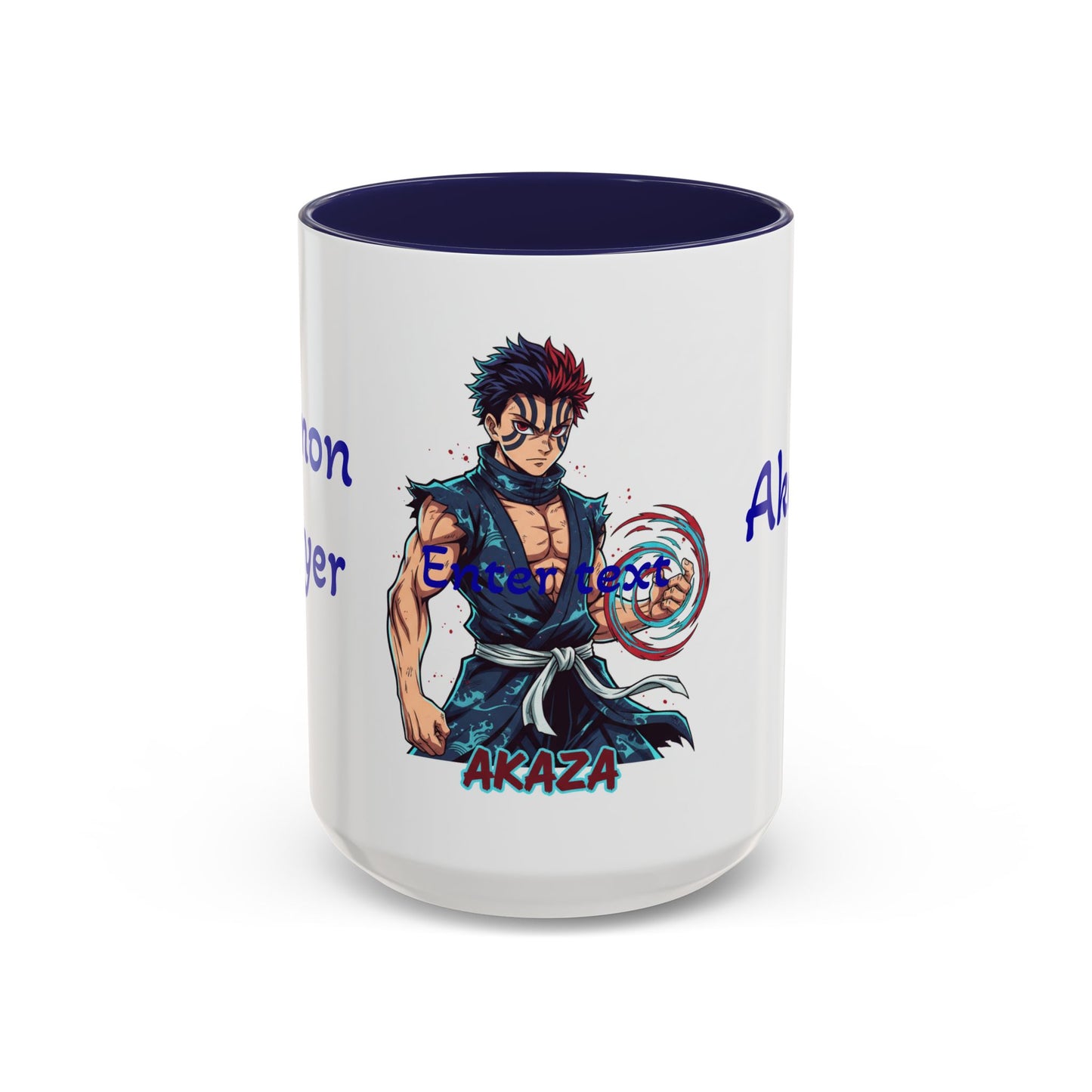 Demon Slayer Akaza  Accent Coffee Mug (11, 15oz)