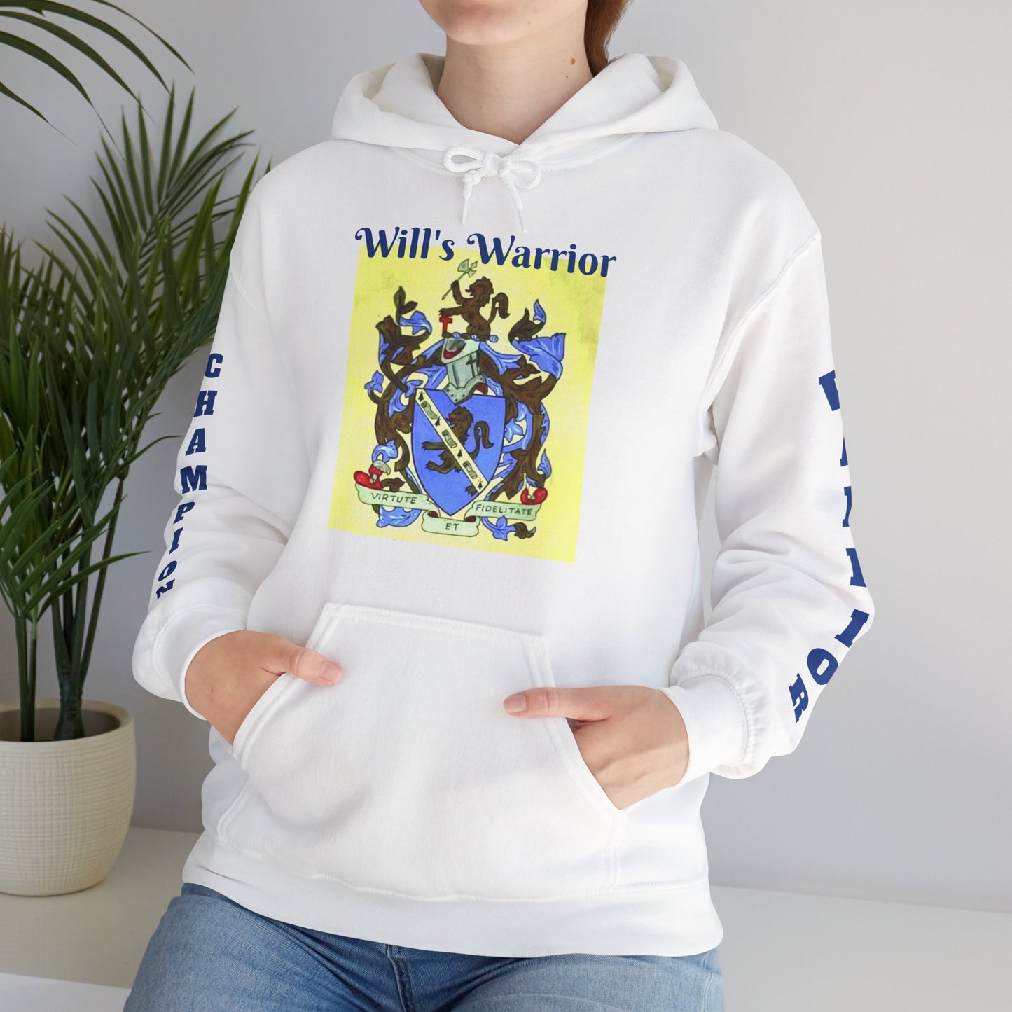 Will's Warrior - Unisex Heavy Blend™ Hooded Sweatshirt
